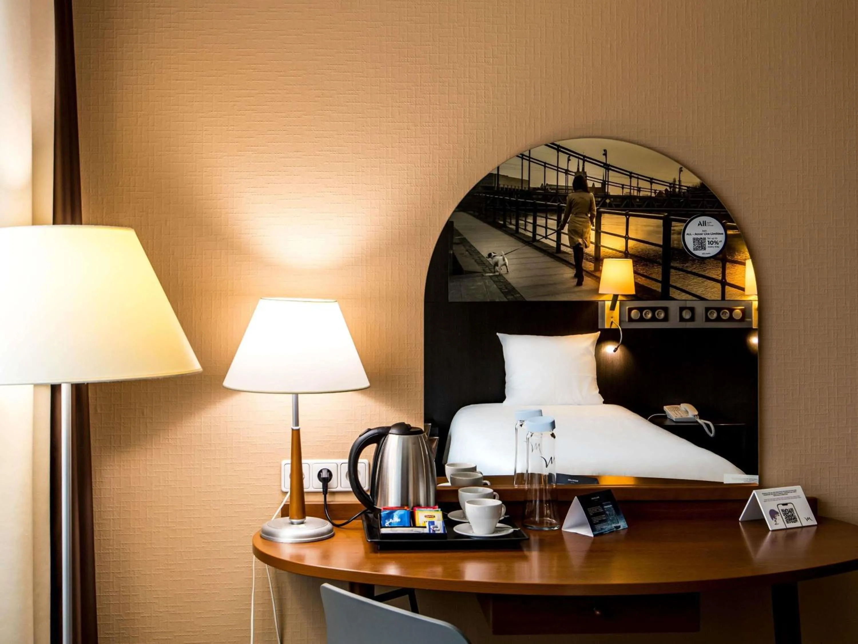 Bedroom, Bed in Mercure Wrocław Centrum