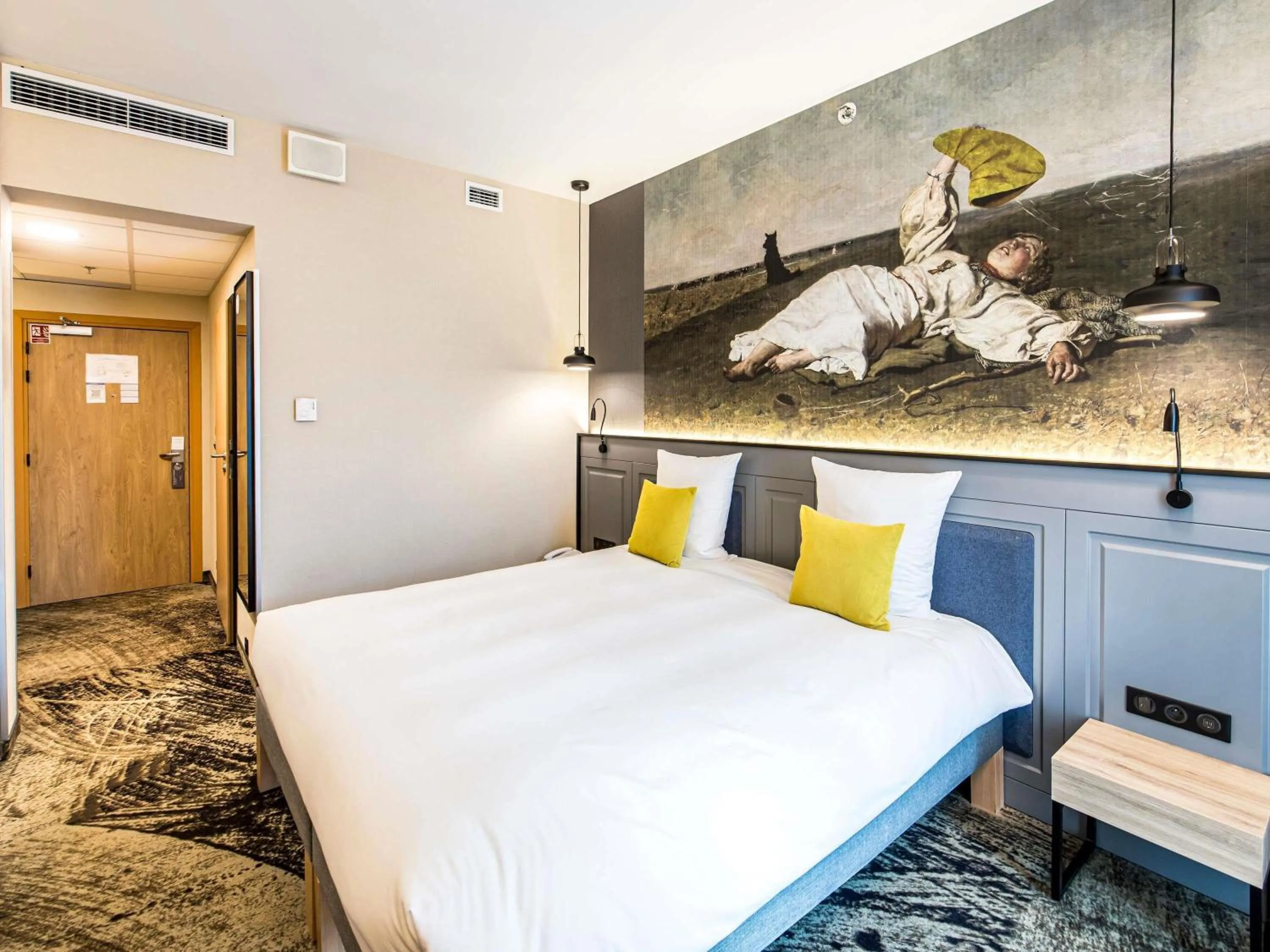 Bedroom, Bed in Mercure Wrocław Centrum