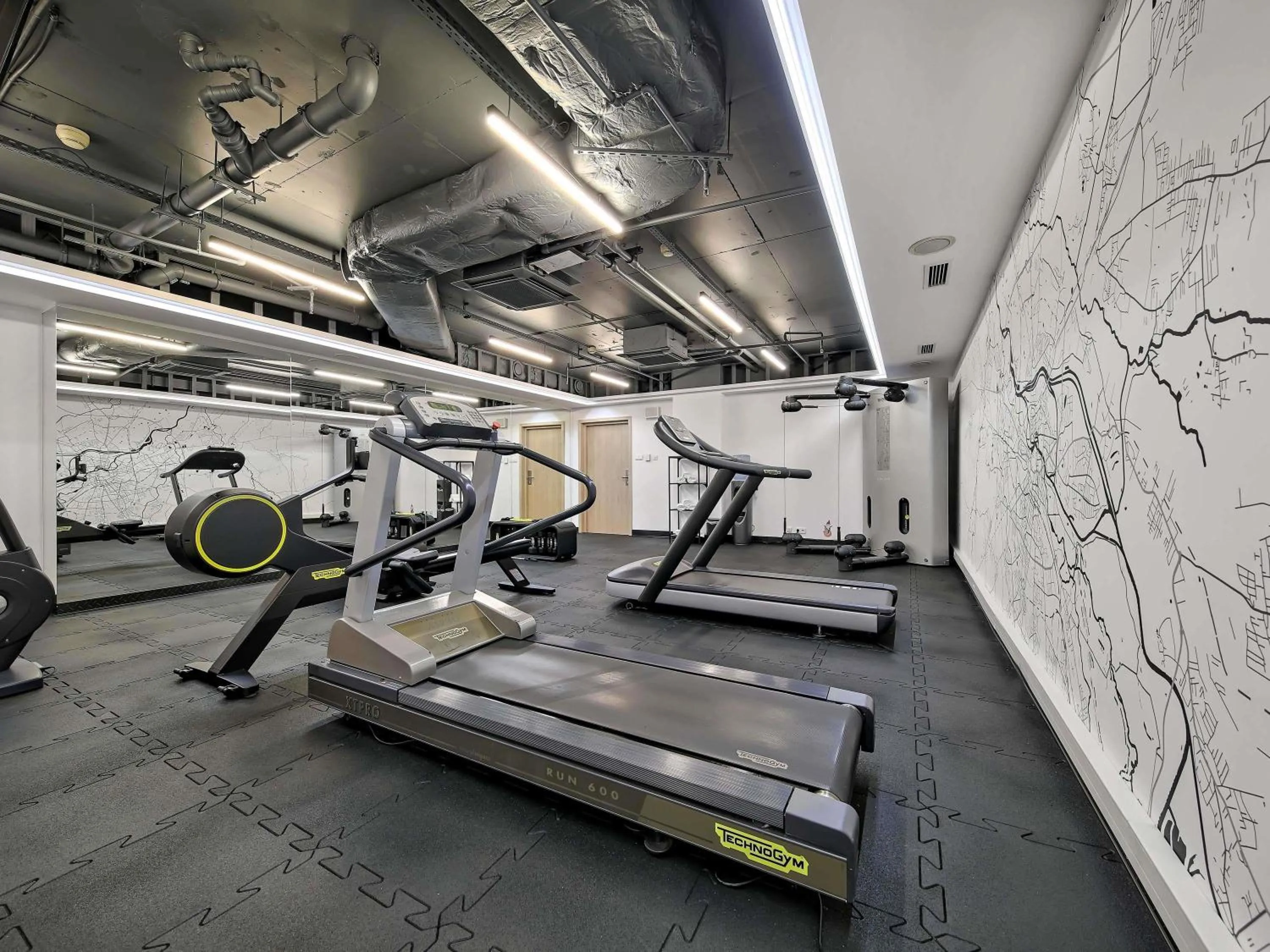 Fitness centre/facilities in Mercure Wrocław Centrum