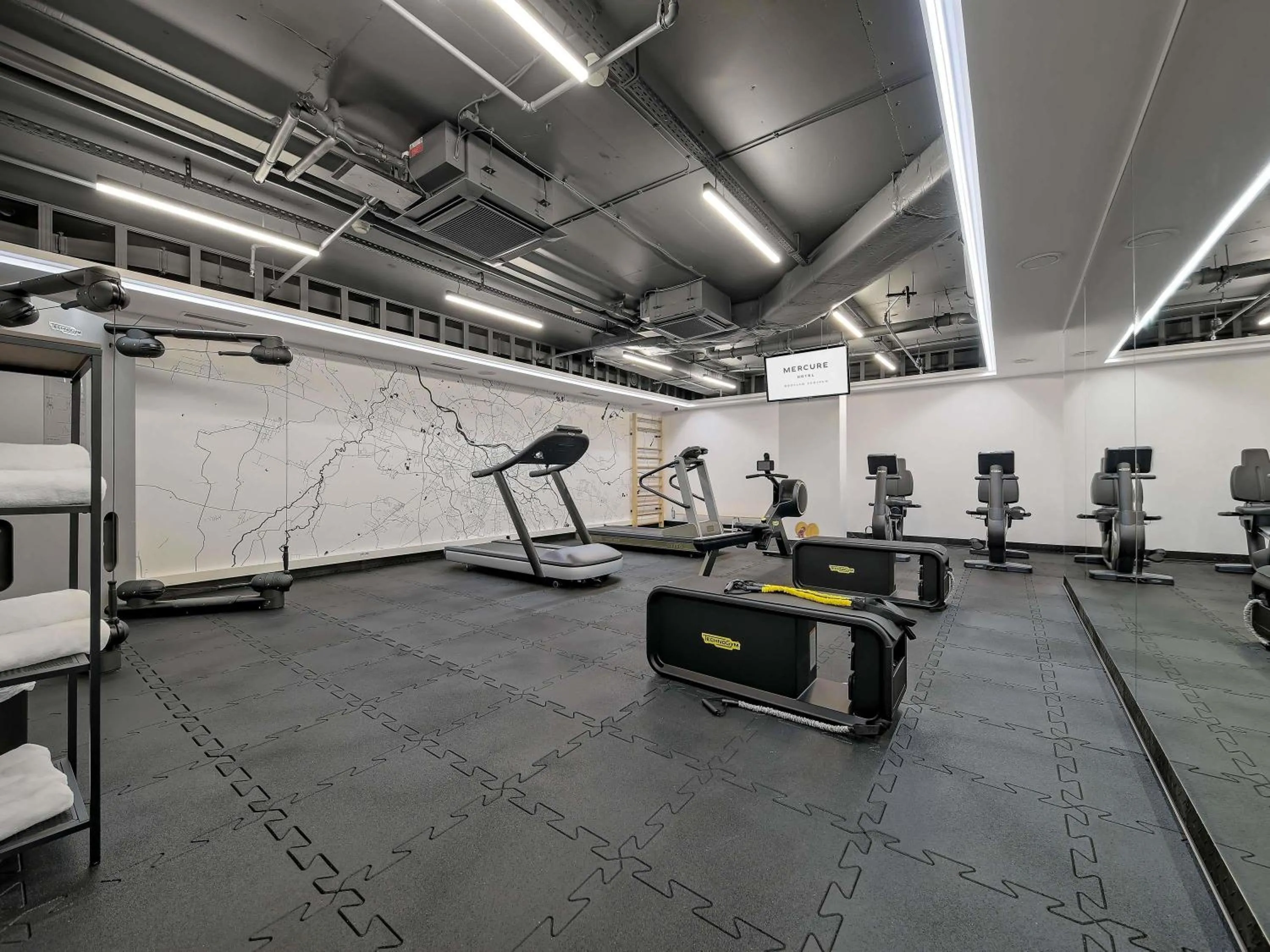 Fitness centre/facilities in Mercure Wrocław Centrum