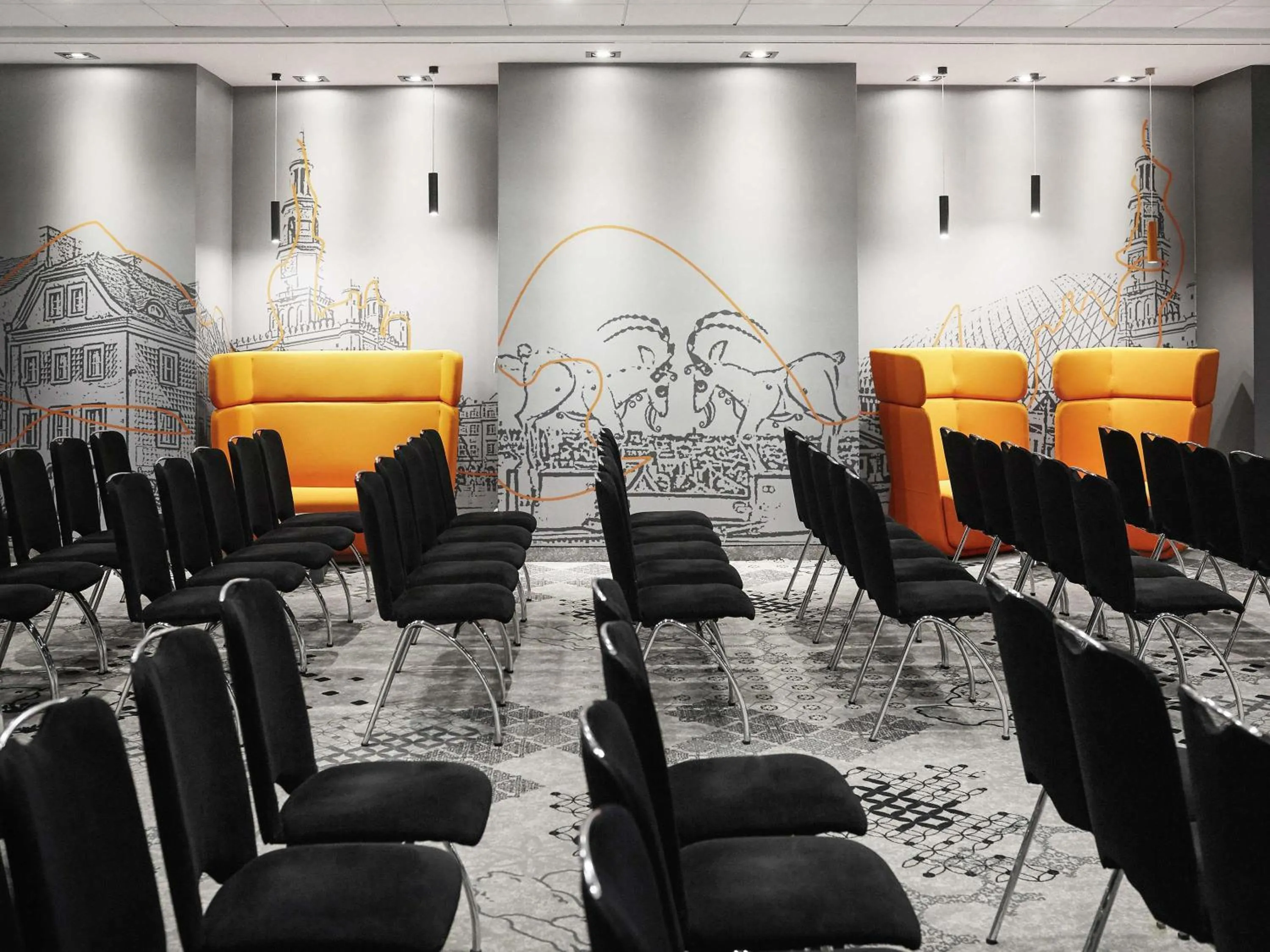 Meeting/conference room in Hotel Mercure Poznań Centrum