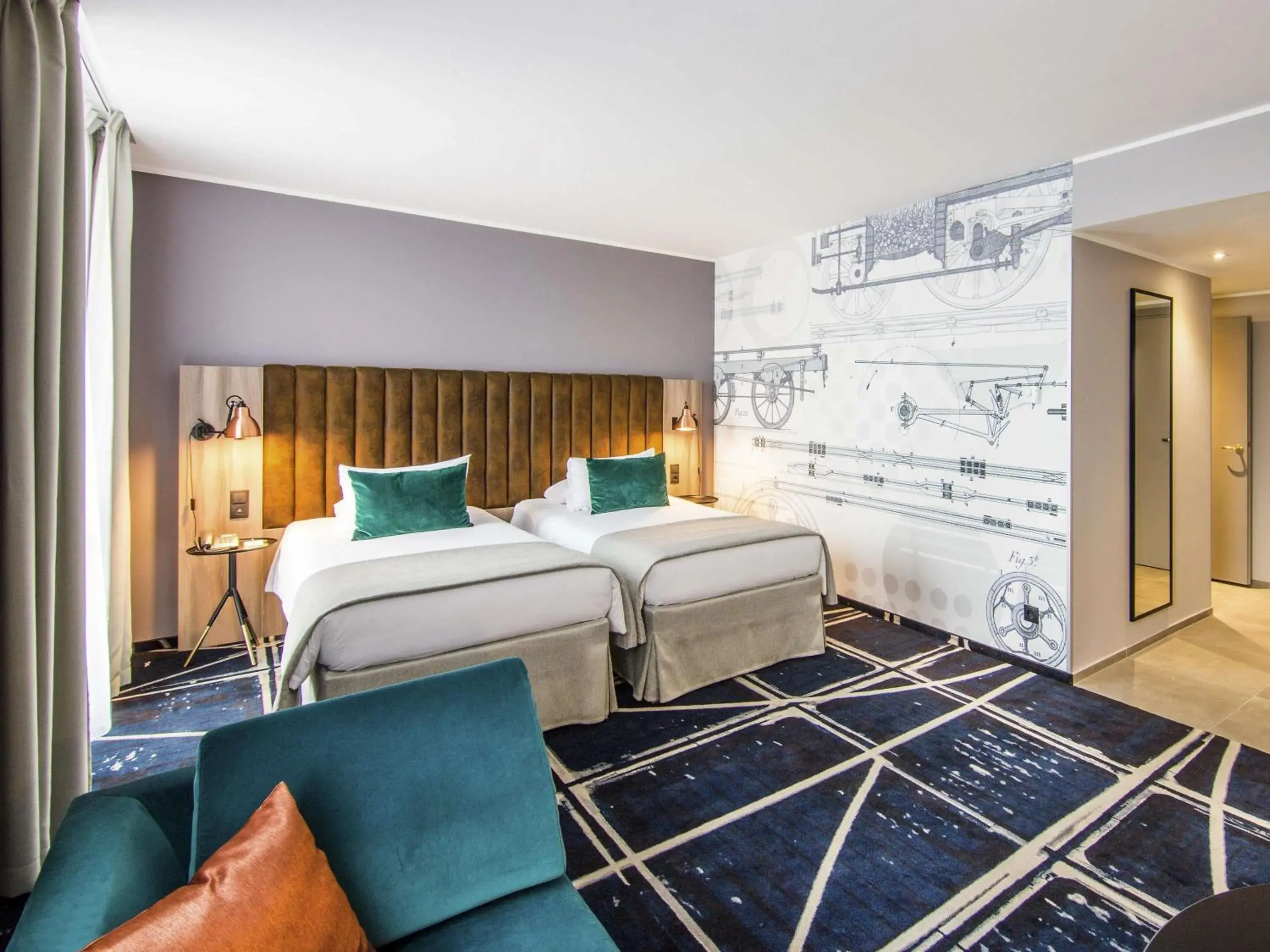 Superior Twin Room in Hotel Mercure Poznań Centrum Superior Twin Room in Hotel Mercure Poznań Centrum