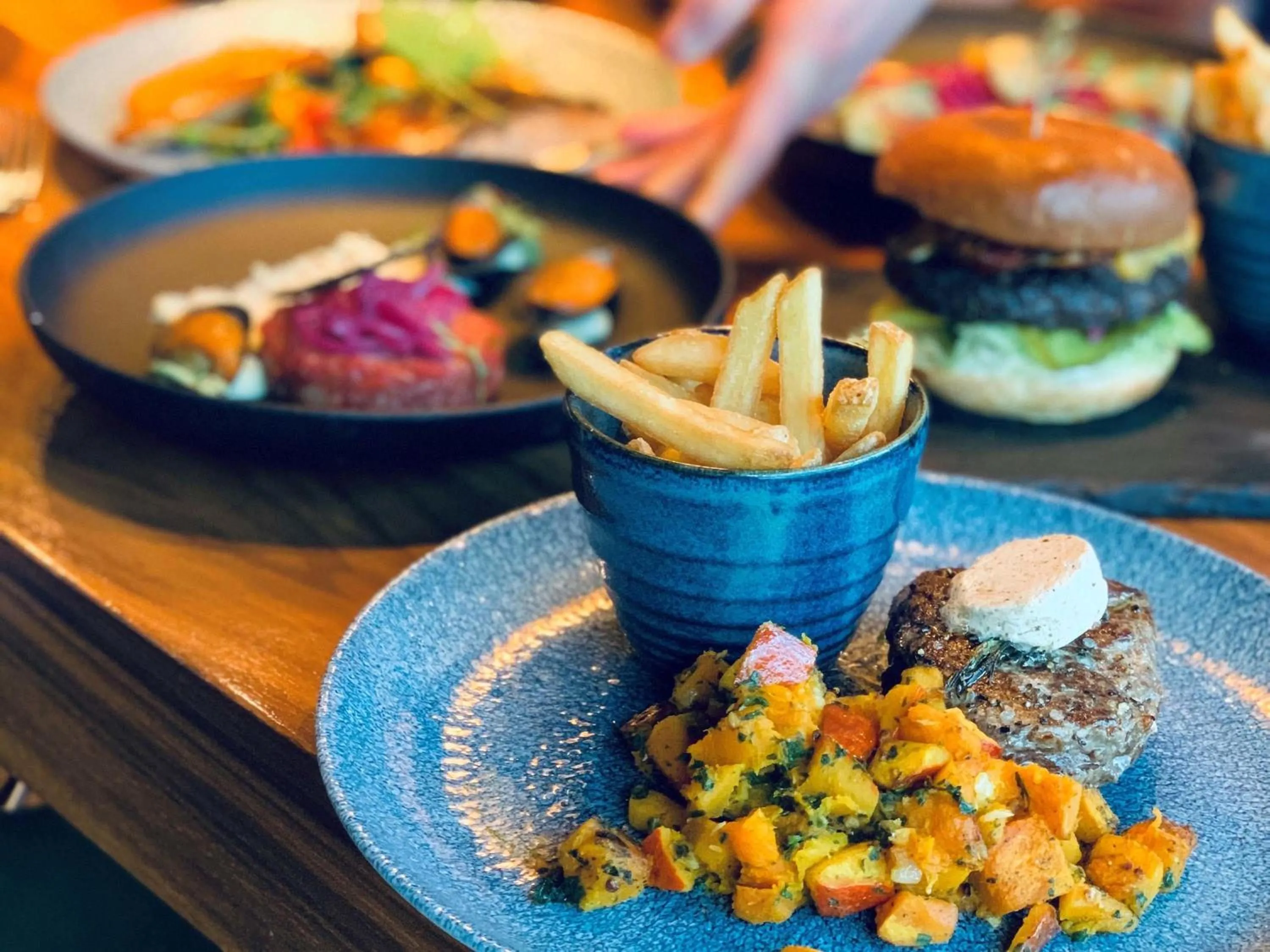 Restaurant/places to eat in Hotel Mercure Poznań Centrum