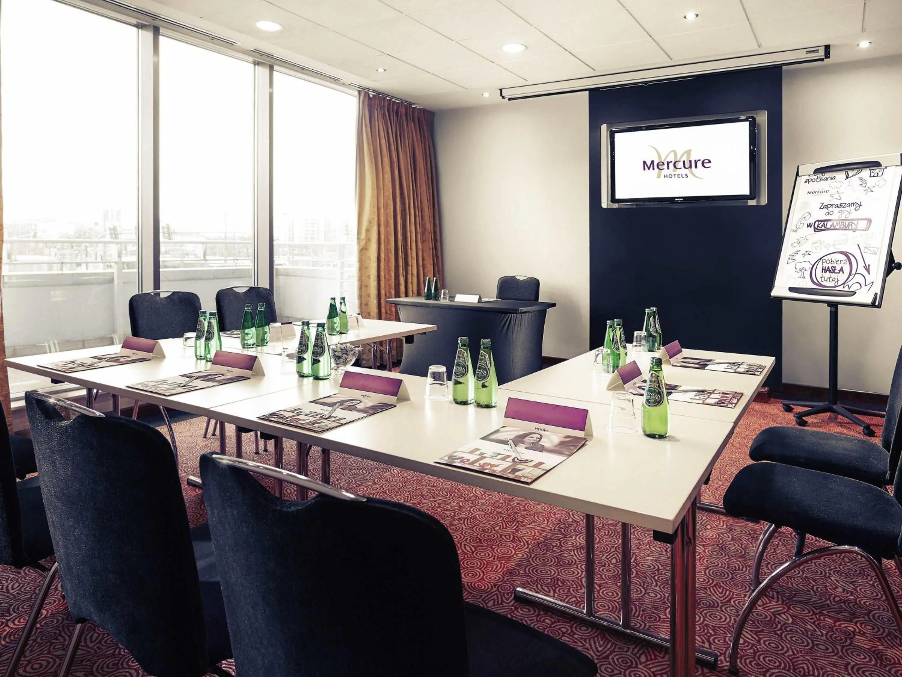 Meeting/conference room in Hotel Mercure Poznań Centrum