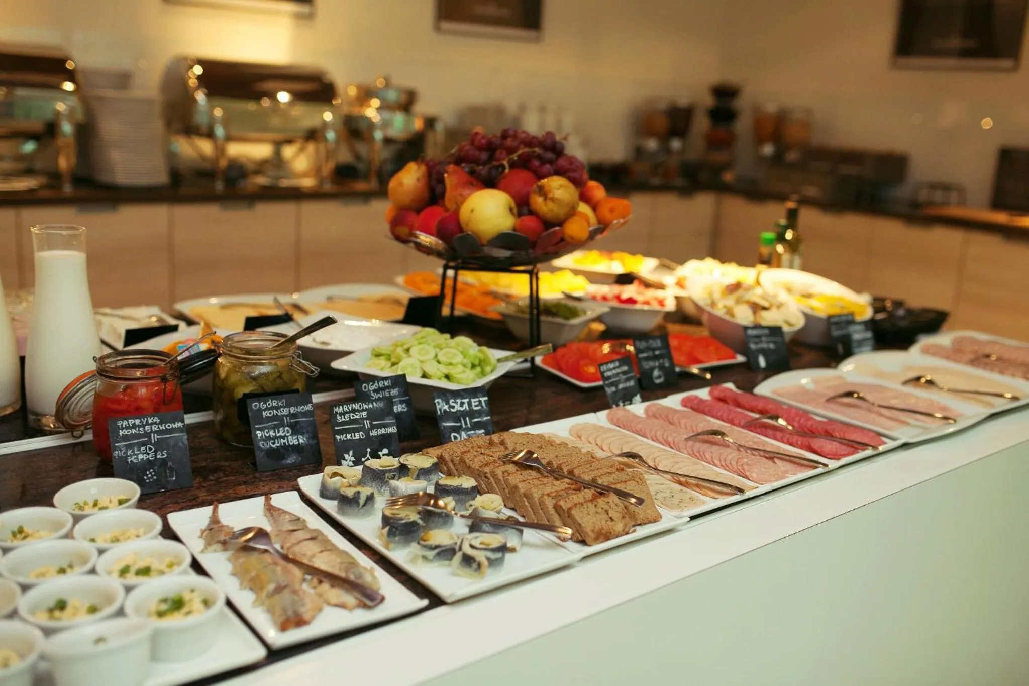 Buffet breakfast in Novotel Gdansk Centrum