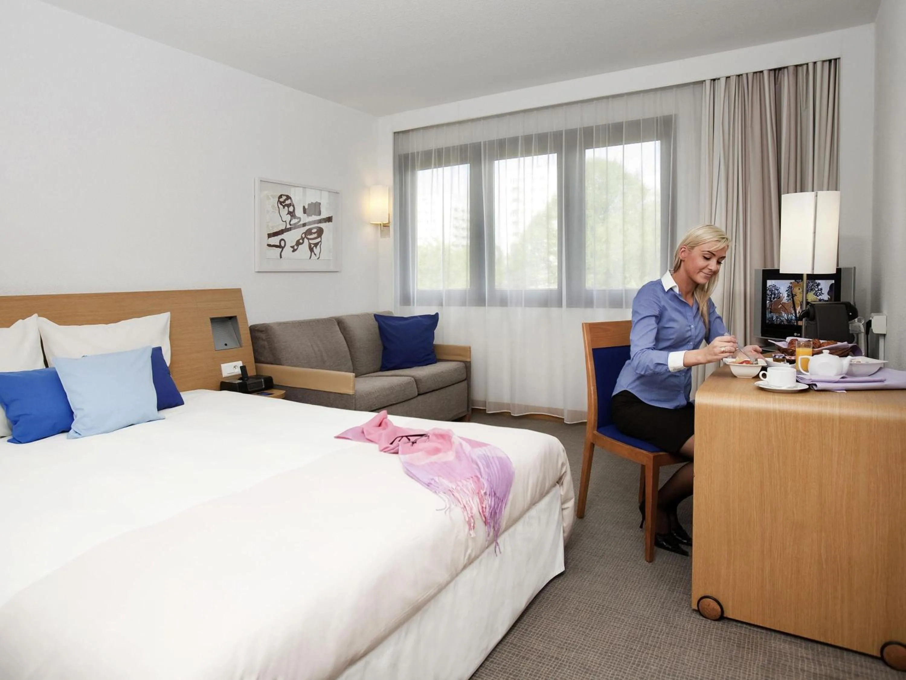 Bedroom, Bed in Novotel Gdansk Centrum