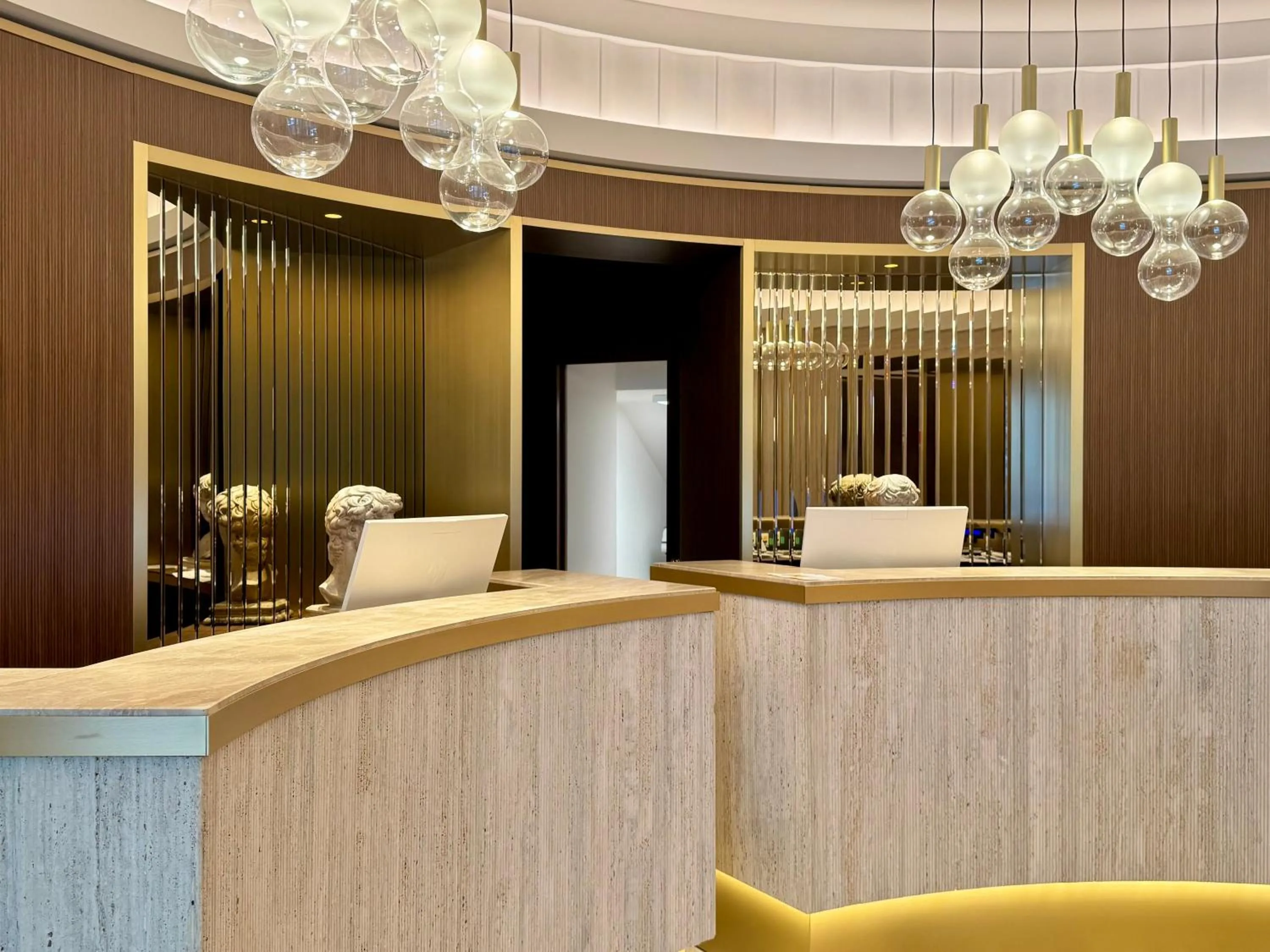 Lobby or reception in Hotel Imperiale by OMNIA hotels