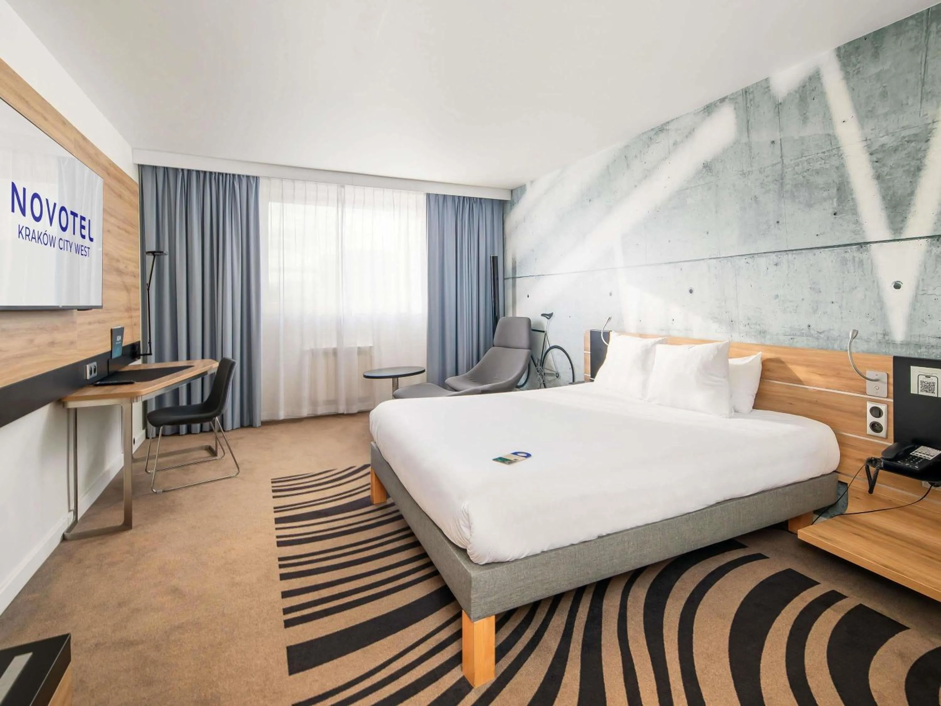 Bedroom, Bed in Novotel Kraków City West