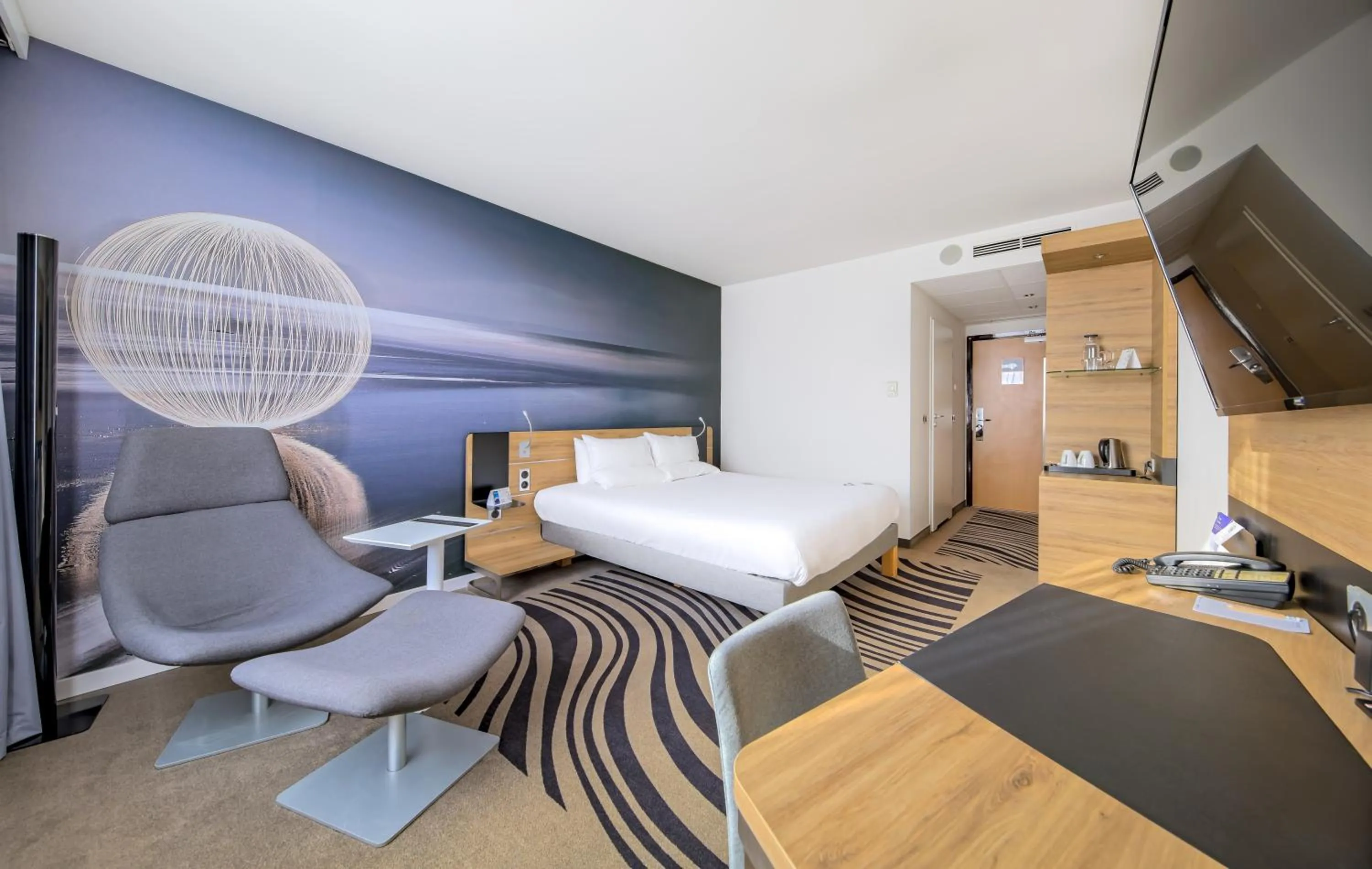 Bed in Novotel Kraków Centrum