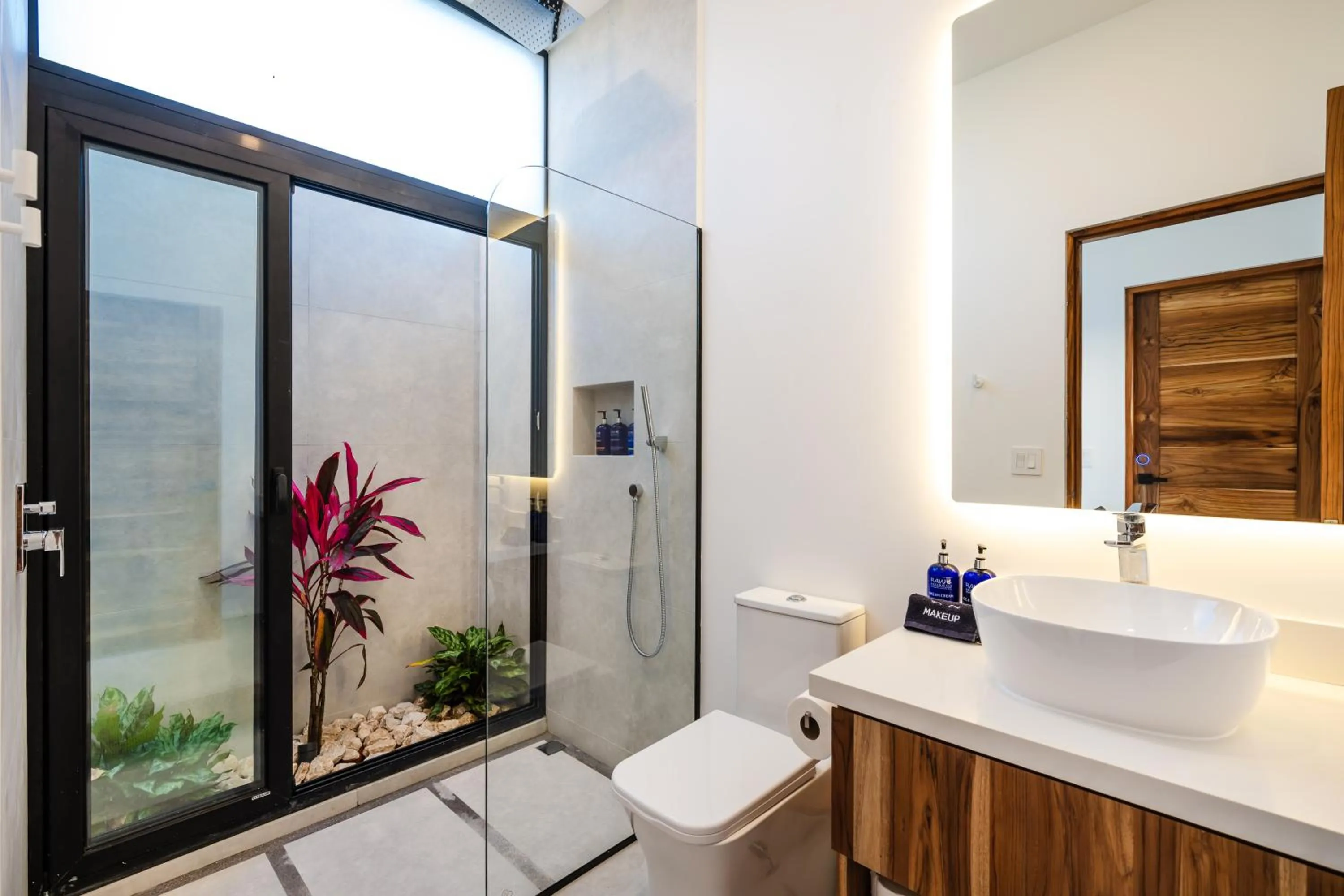 Bathroom in mVillas Luxury Villas with Beach Club Access & Sauna