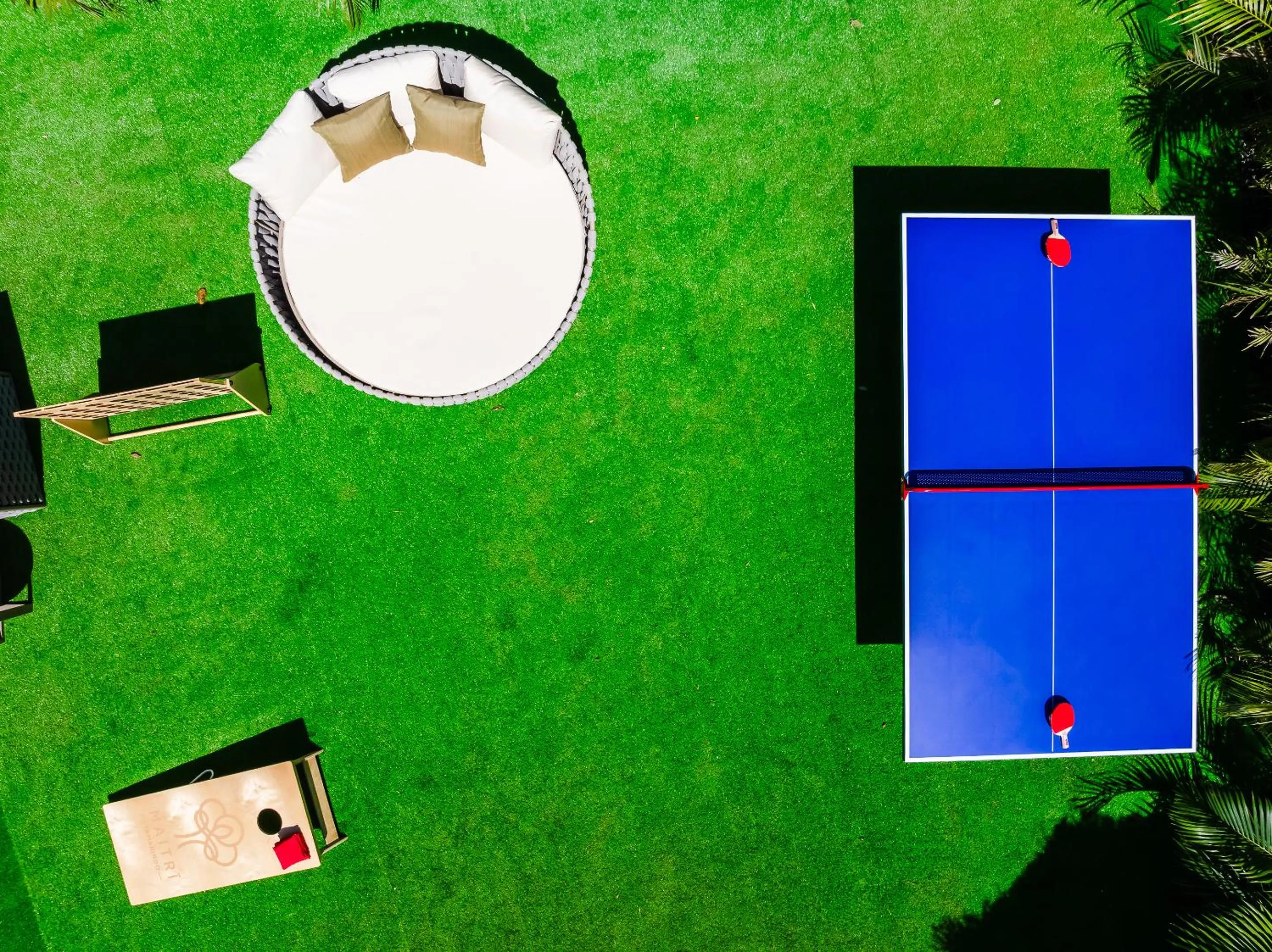 Game Room in mVillas Luxury Villas with Beach Club Access & Sauna