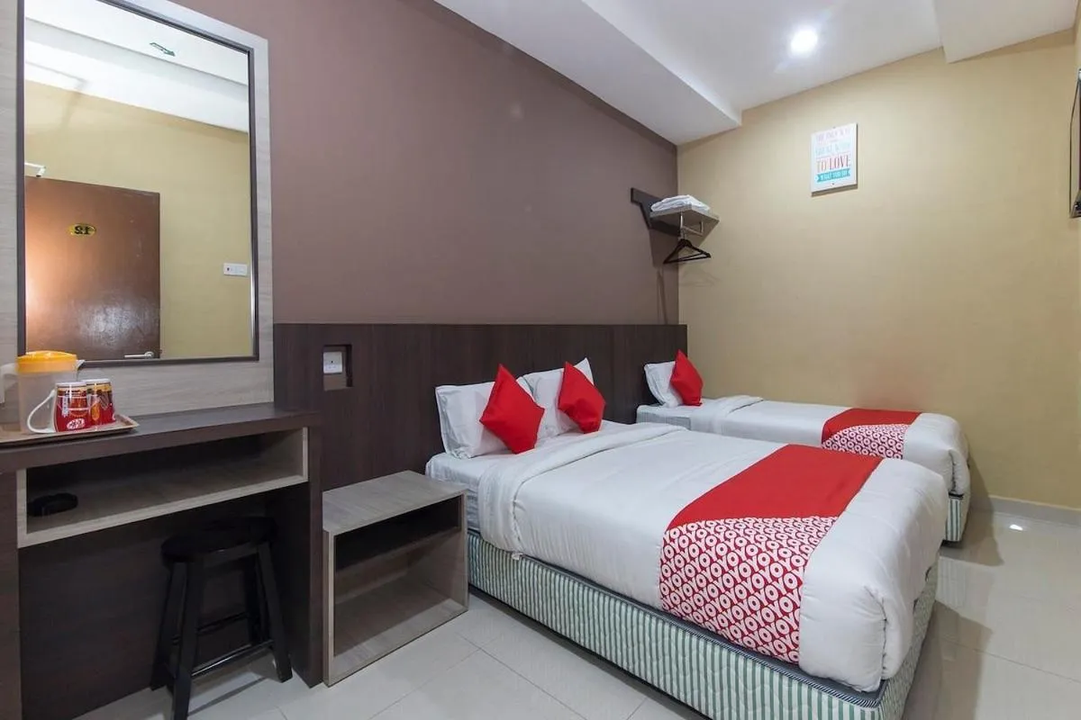 Bed in Silibin Times Inn Hotel