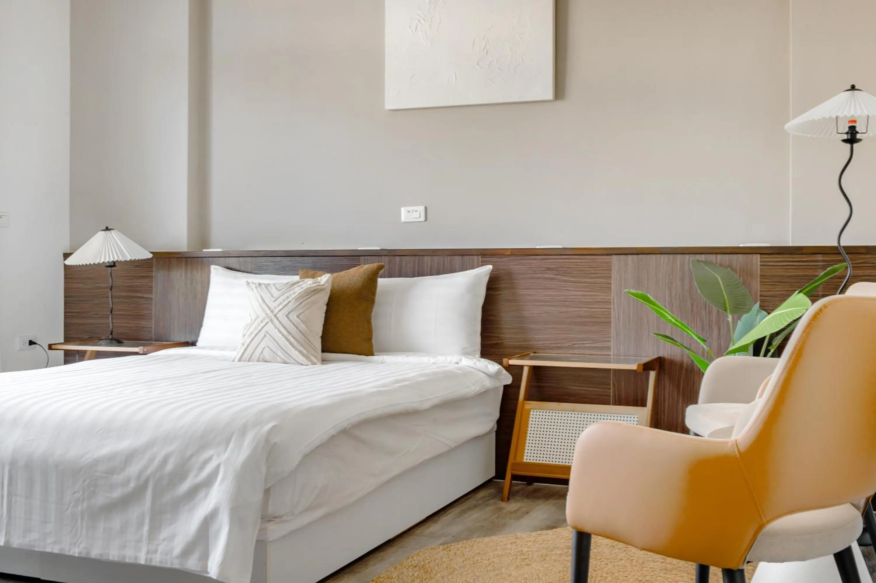 Bed in Taitung Yu Krung Smart Stay