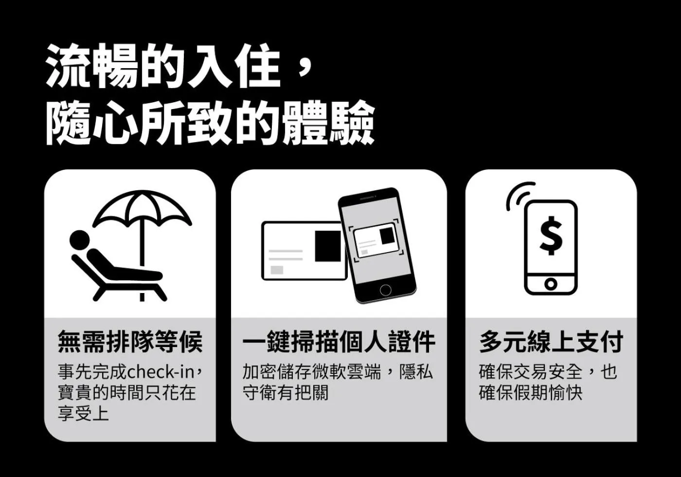 Text overlay in Taitung Yu Krung Smart Stay