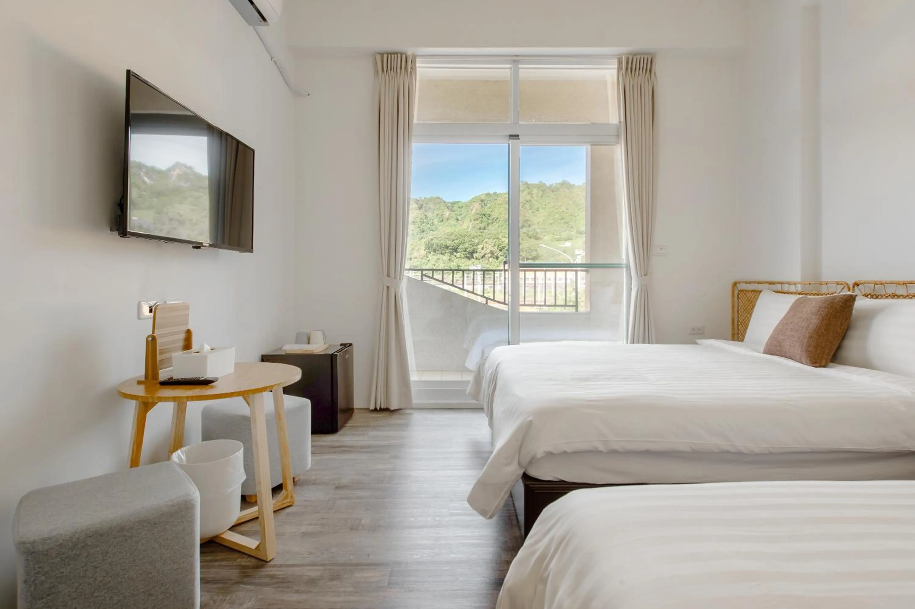 Bed in Taitung Yu Krung Smart Stay