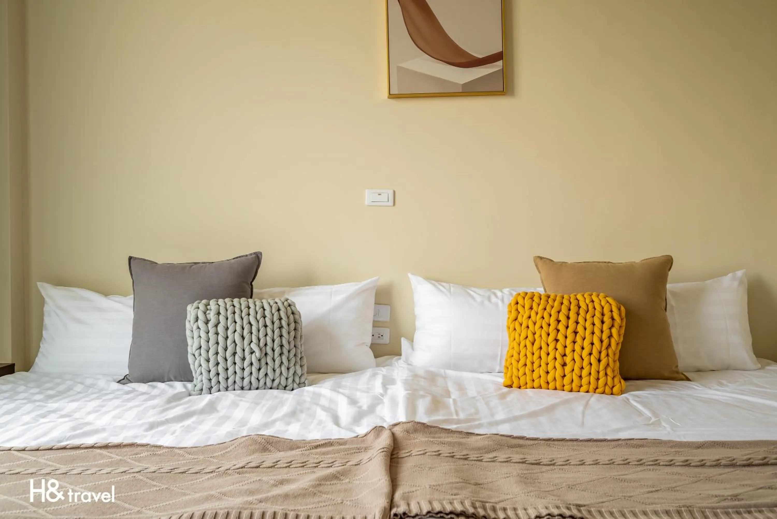 Bed in Taitung Yu Krung Smart Stay