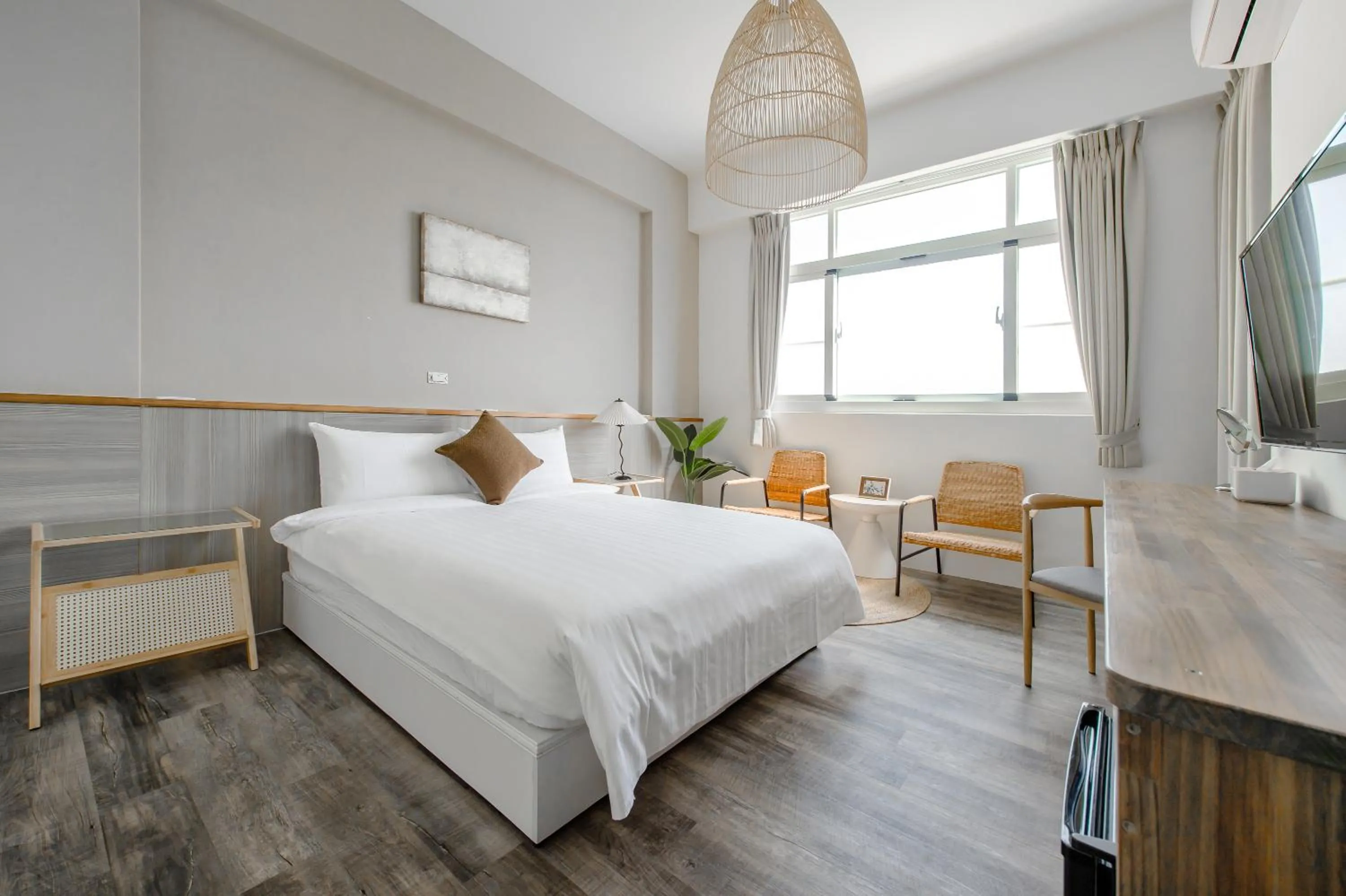 Bed in Taitung Yu Krung Smart Stay