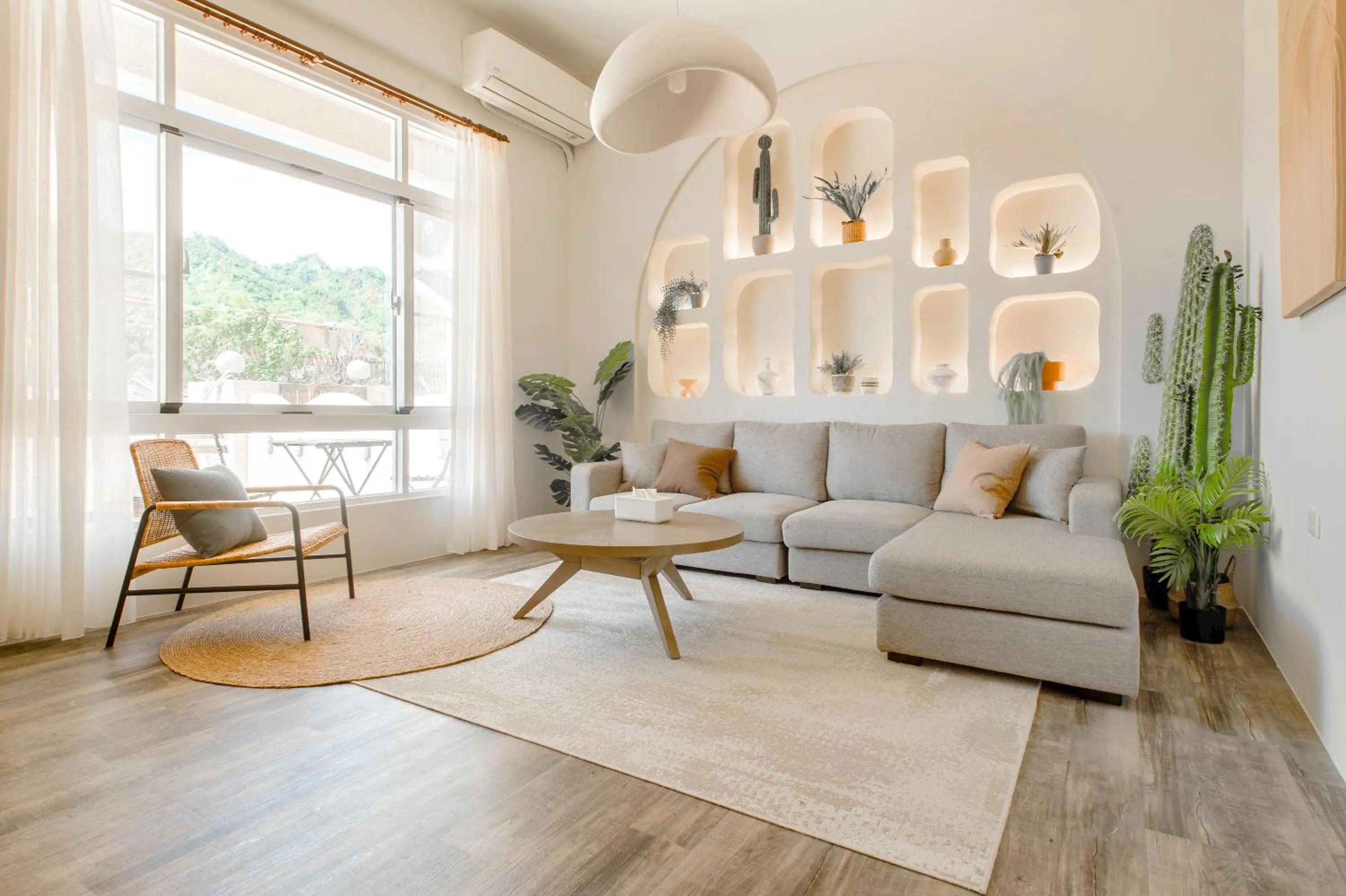 Living room in Taitung Yu Krung Smart Stay