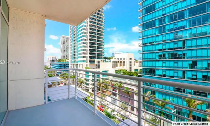 Balcony/Terrace in Wonderful 1 bedroom condo in Midtown.