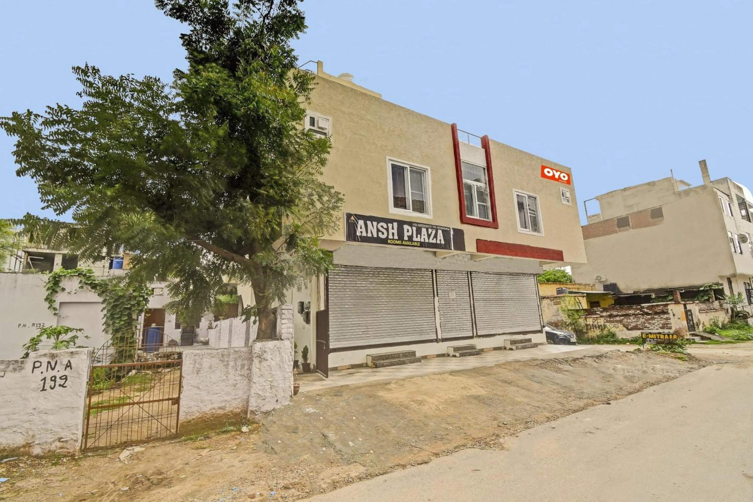 Facade/entrance in Hotel O Ansh Plaza