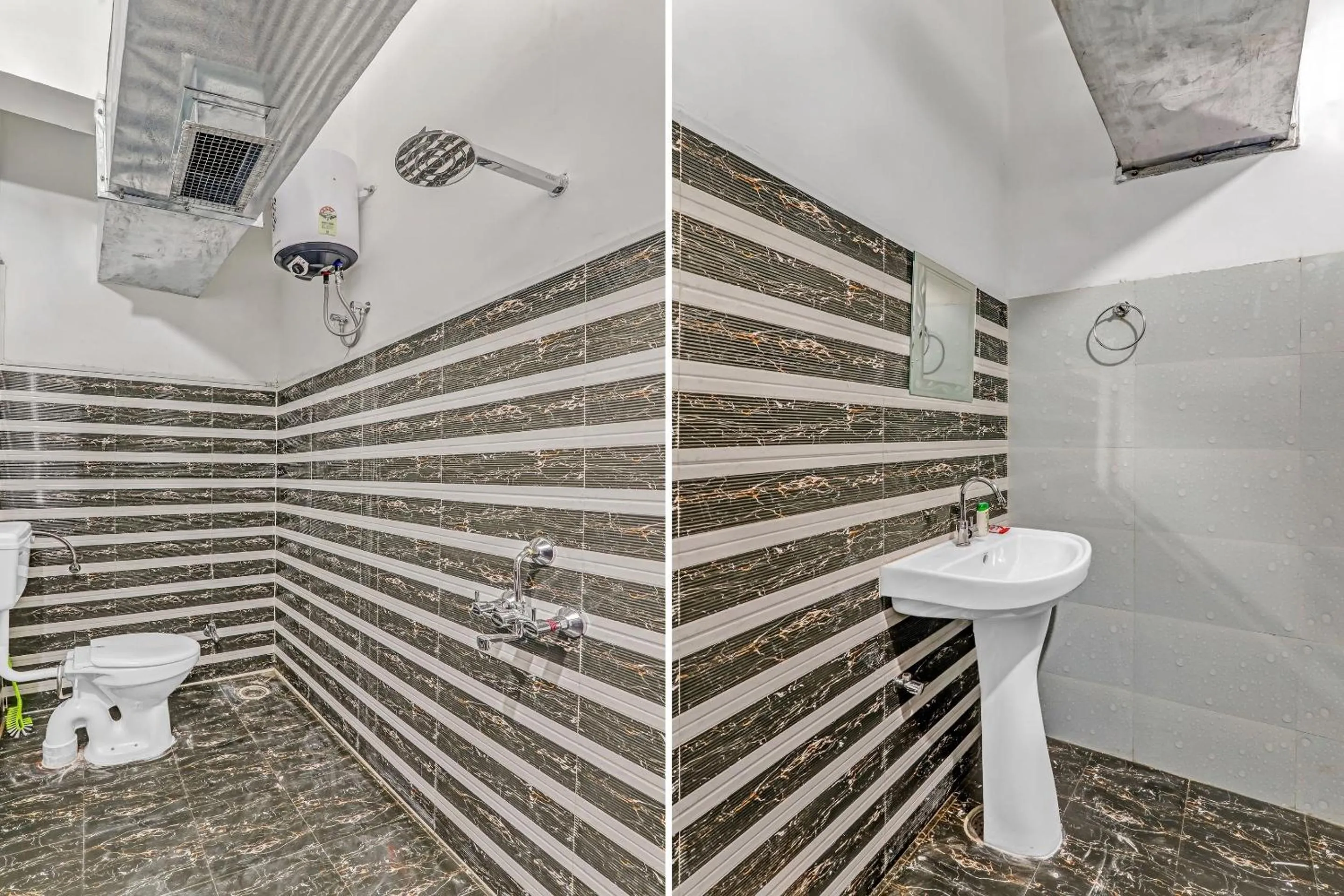 Bathroom in Hotel O Star Stay Guest house opposite Kendriya Bhawan