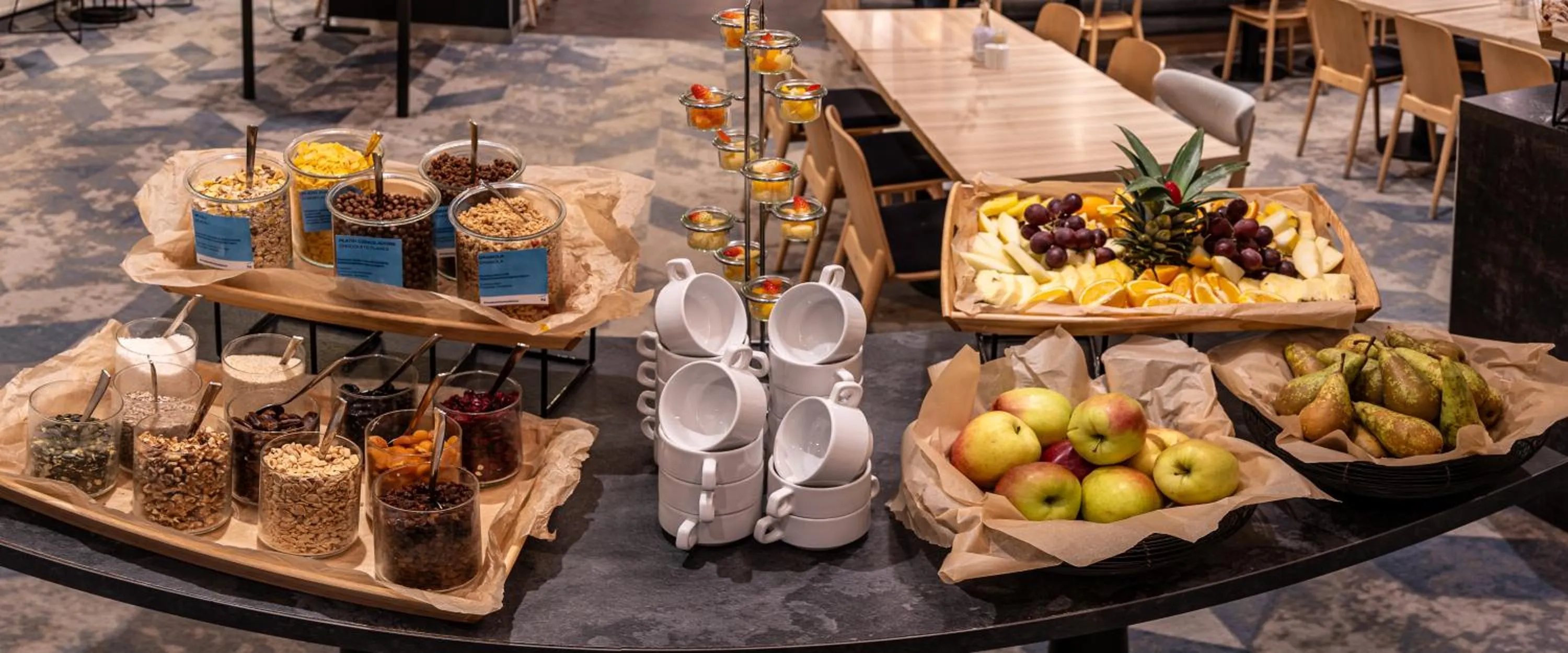 Food and drinks in Novotel Szczecin Centrum