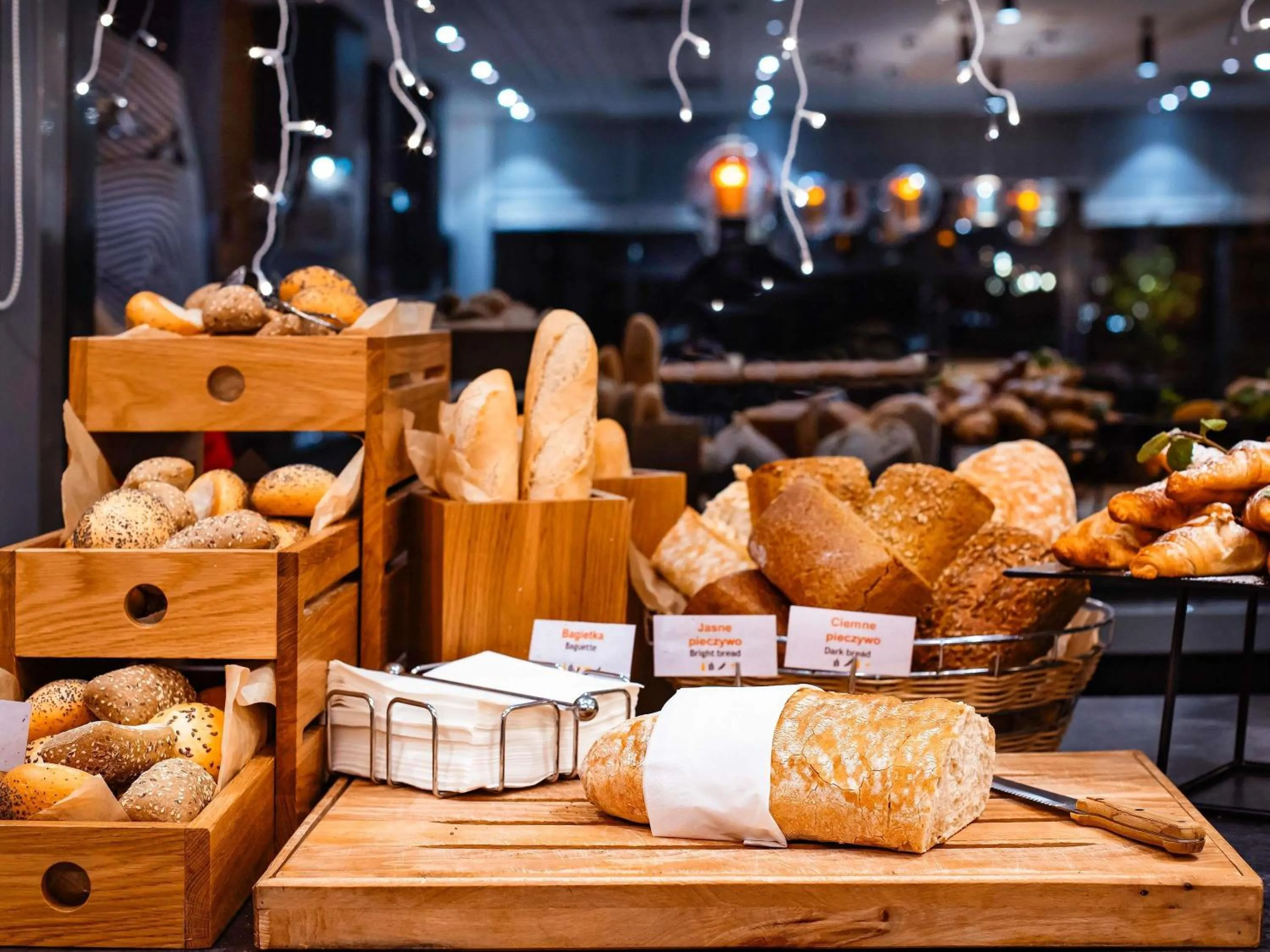 Breakfast in Novotel Szczecin Centrum