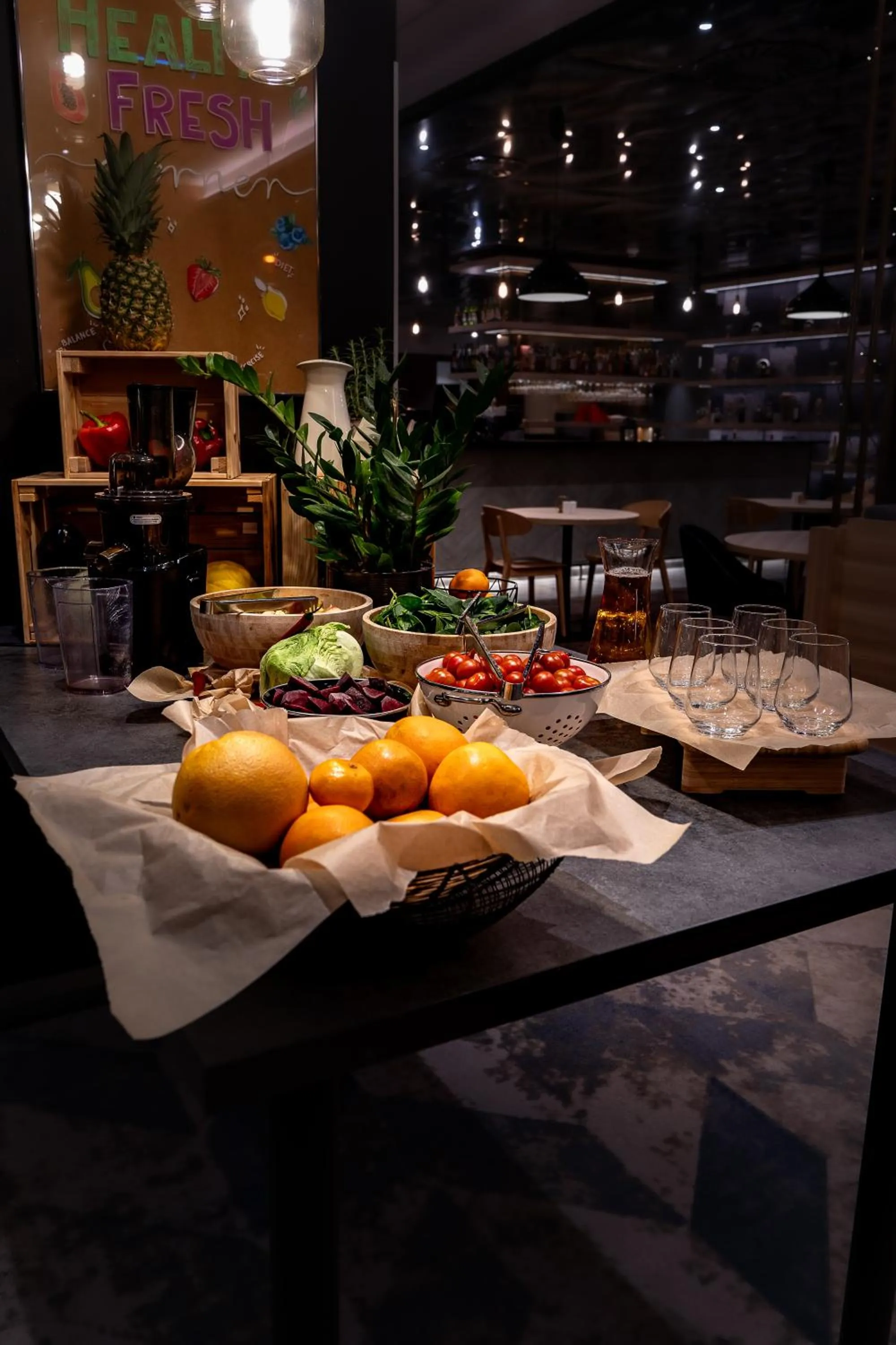 Food and drinks in Novotel Szczecin Centrum