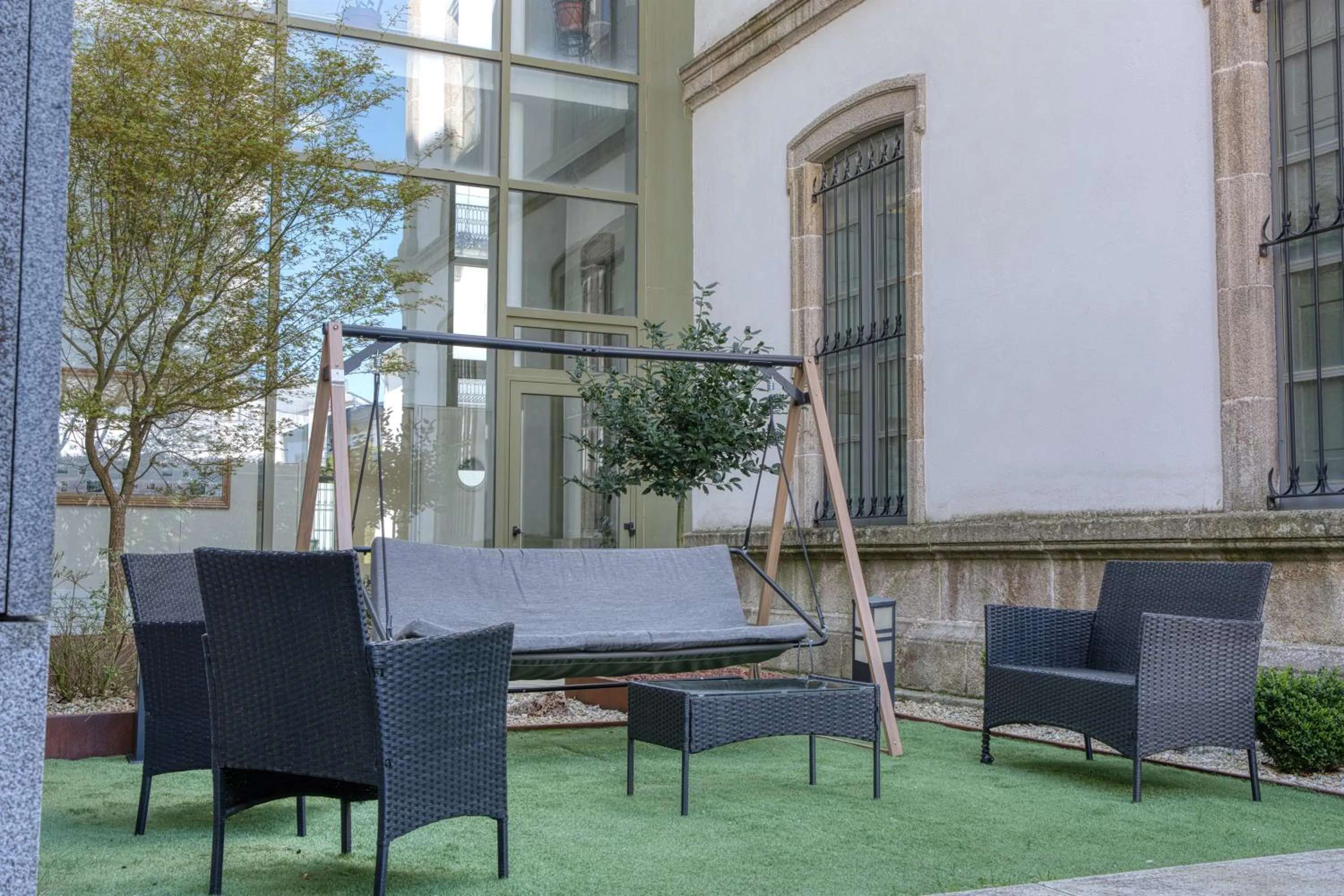 Patio in Hospedería San Froilan