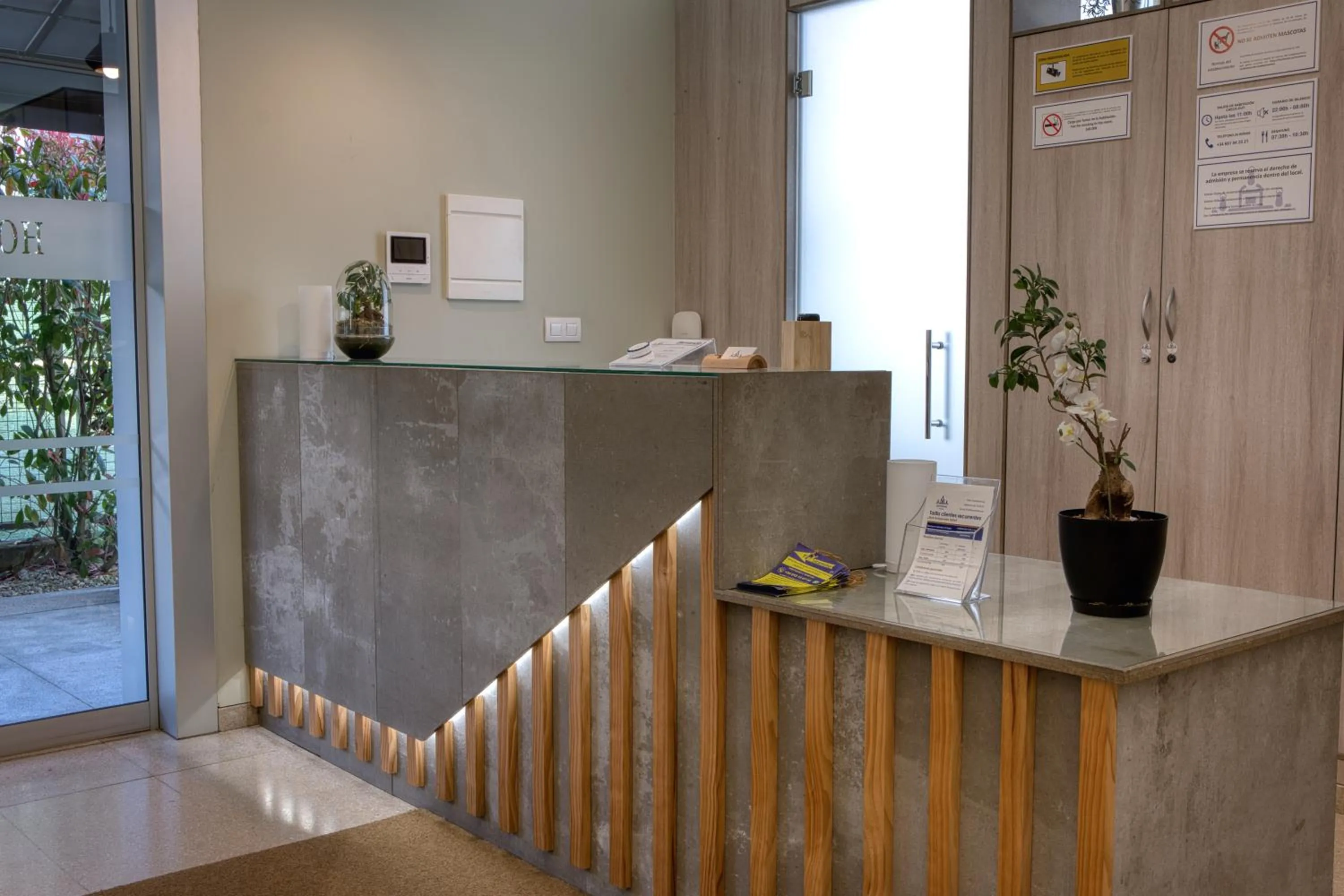 Lobby or reception in Hospedería San Froilan