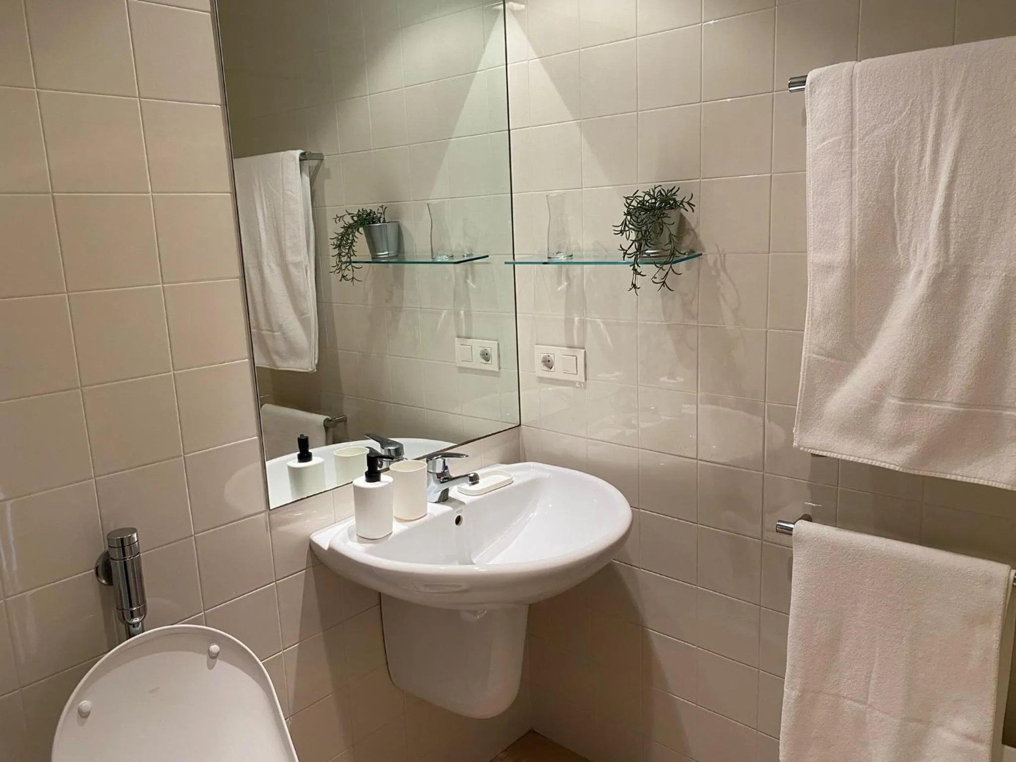 Bathroom in Hospedería San Froilan