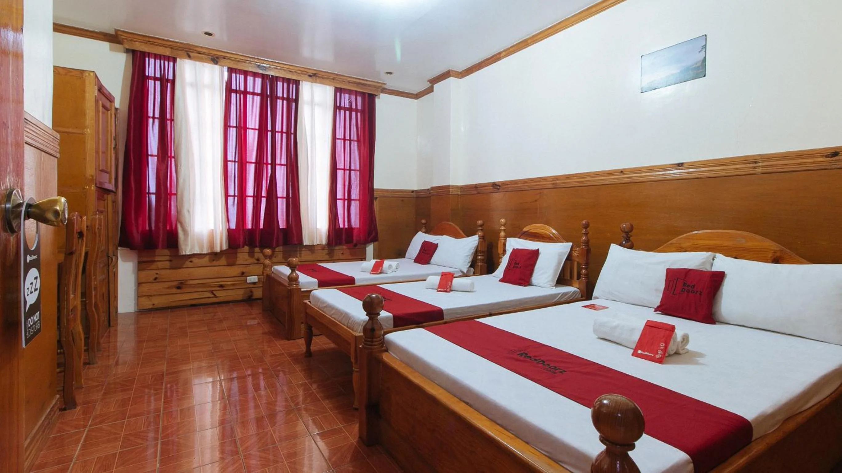 Bed in RedDoorz @ Sagada Sunrise View Homestay