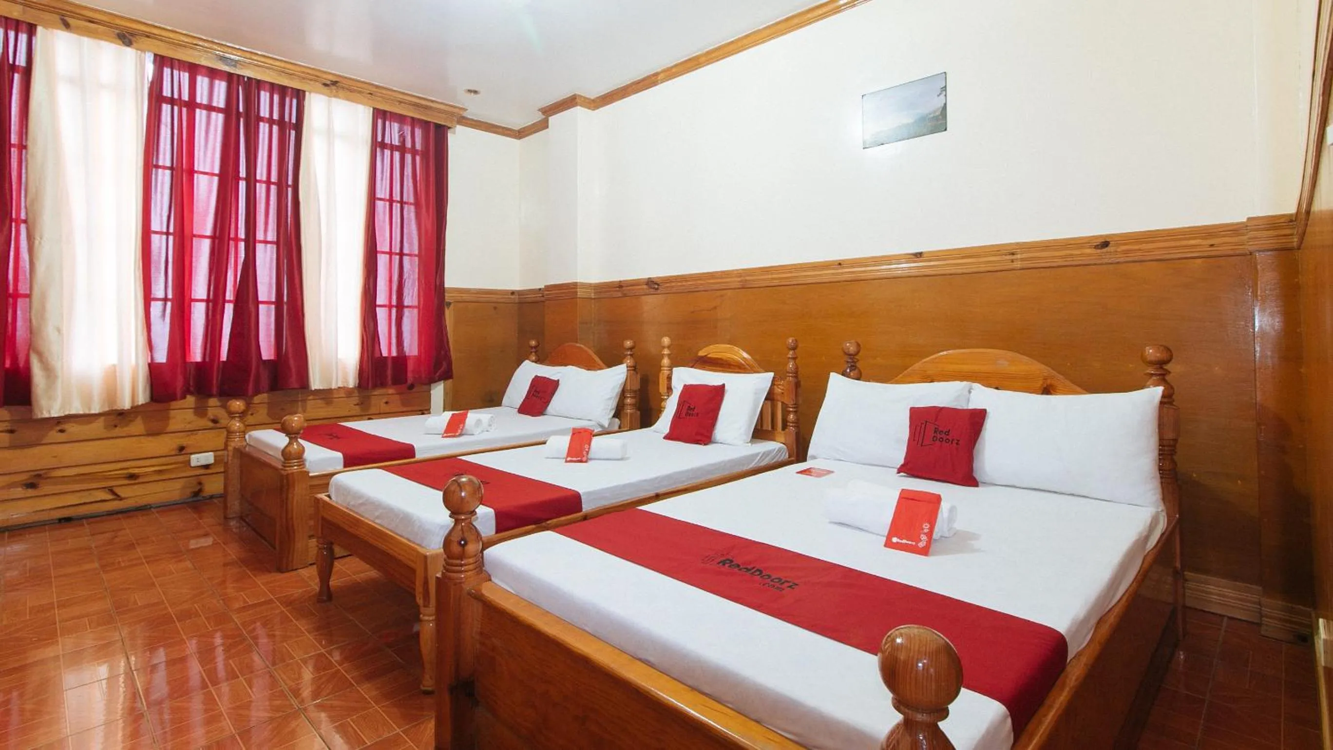 Bed in RedDoorz @ Sagada Sunrise View Homestay