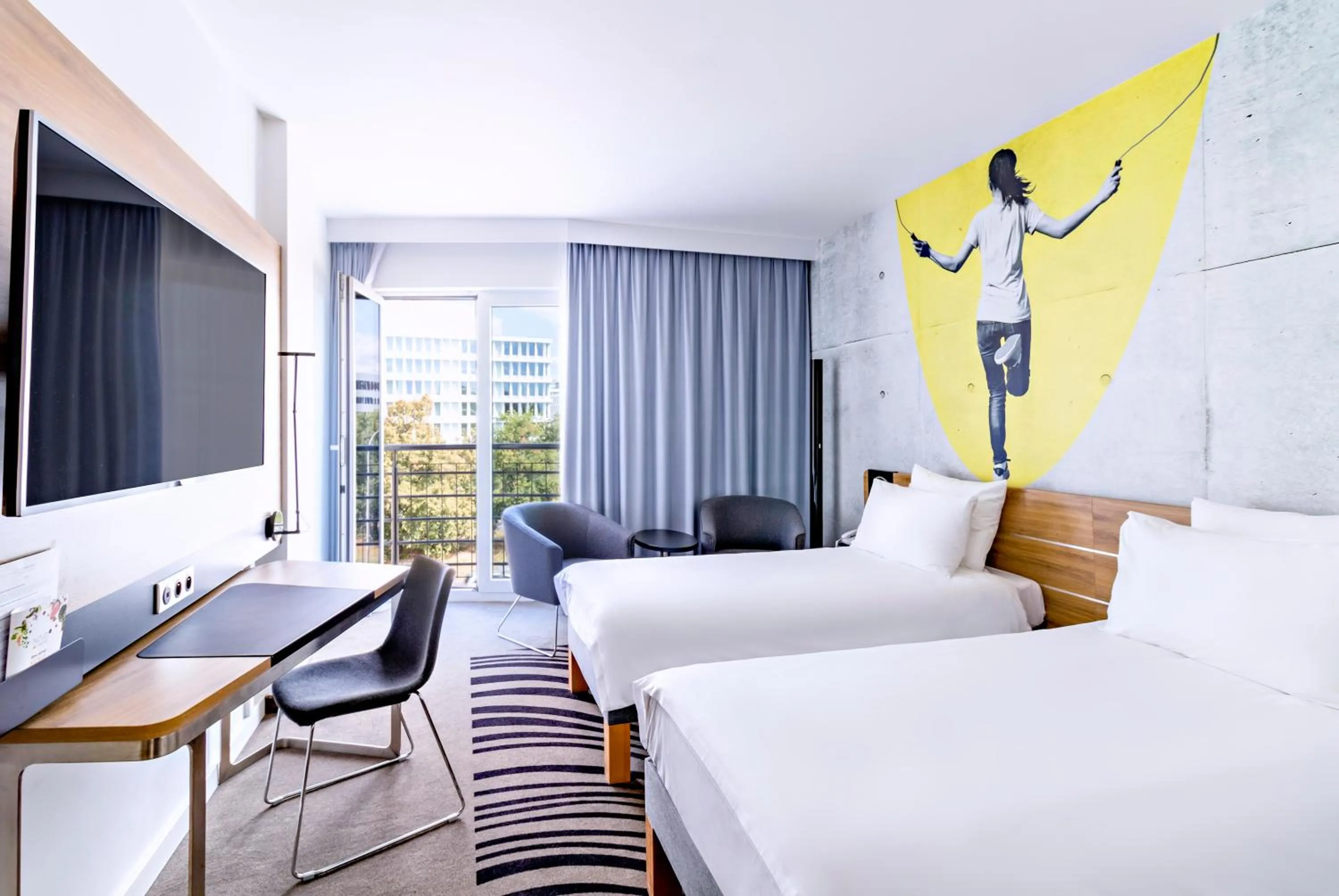 Photo of the whole room, Bed in Novotel Warszawa Airport