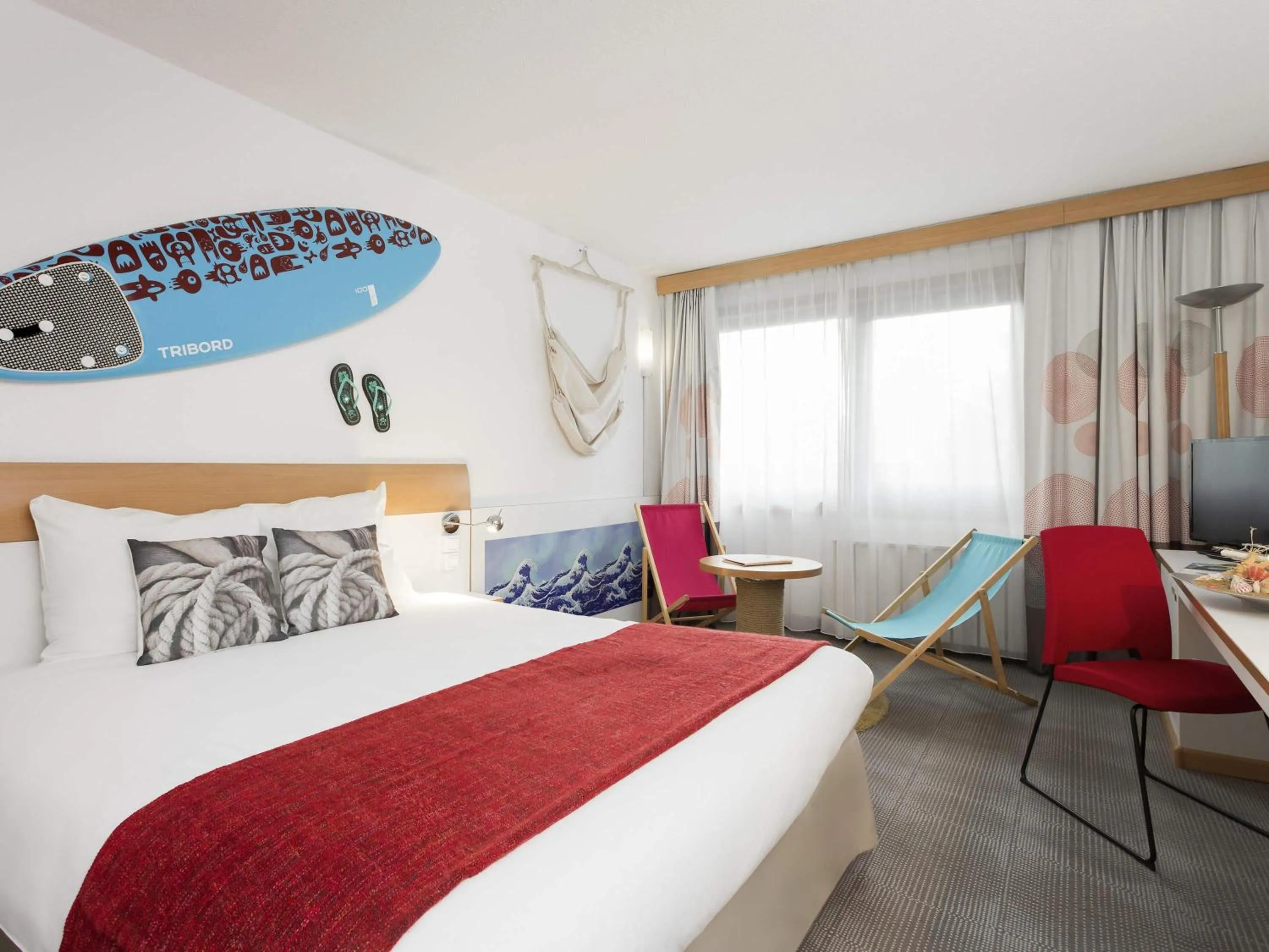 Bedroom, Bed in Novotel Warszawa Airport