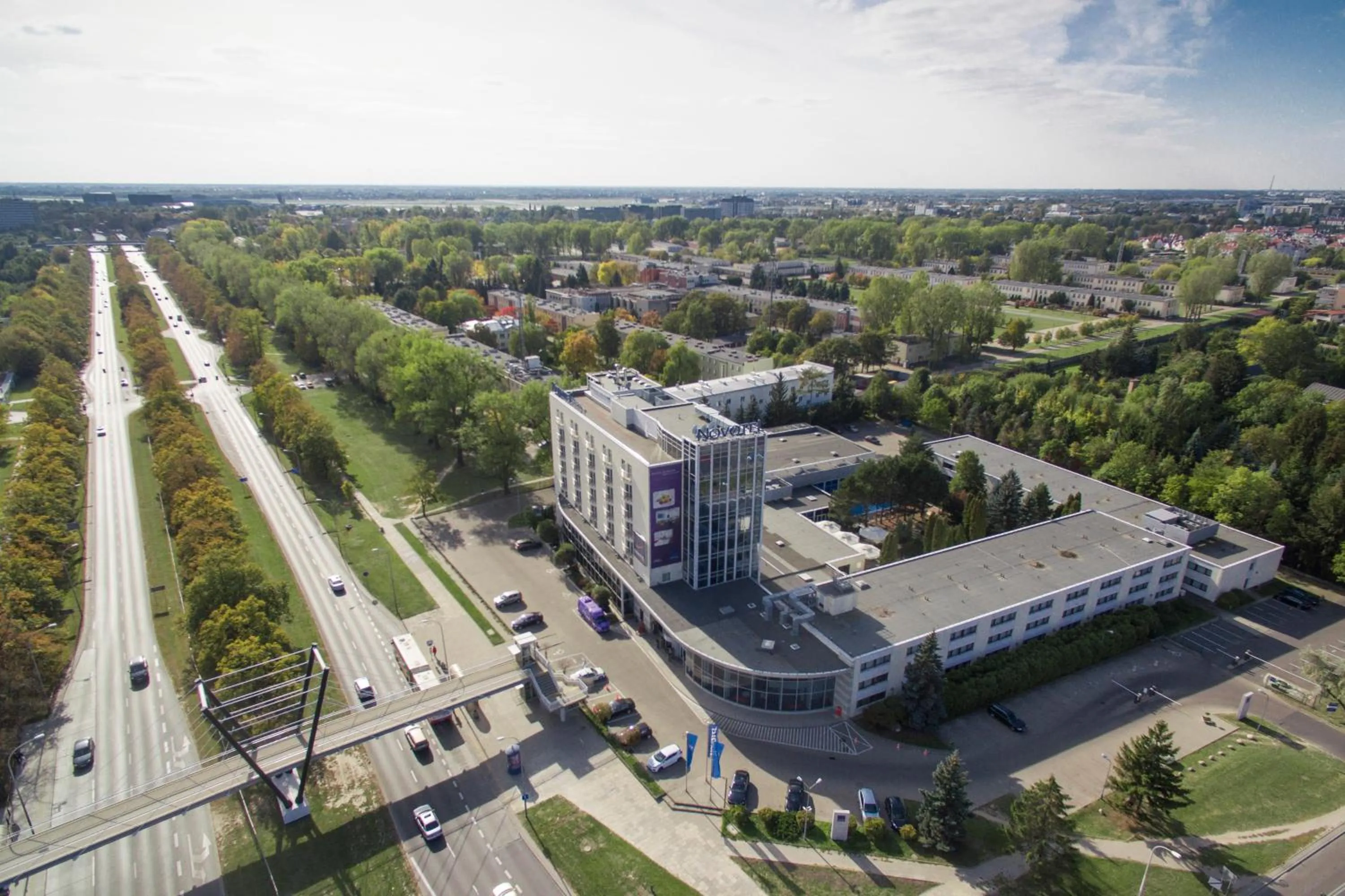 Bird's eye view in Novotel Warszawa Airport