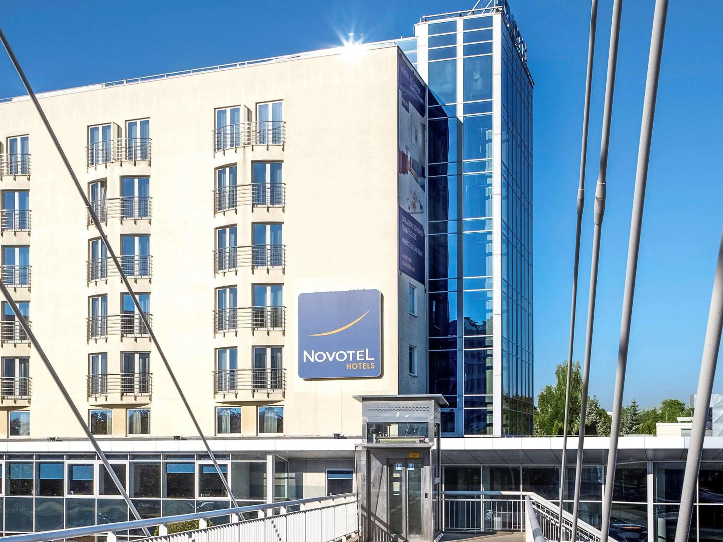 Property building in Novotel Warszawa Airport