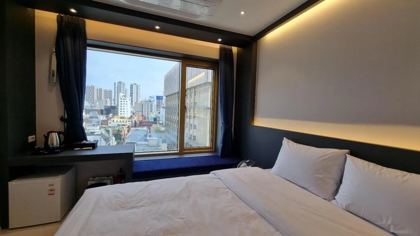 Bedroom in Gold Stone Hotel