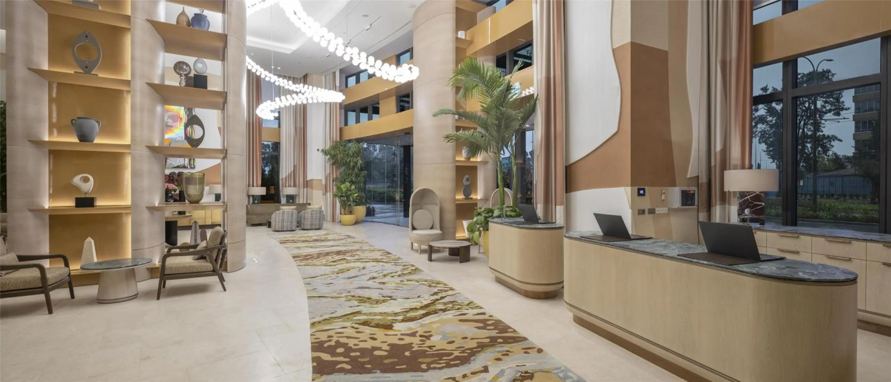 Lobby or reception in Hyatt Regency Izmir IstinyePark