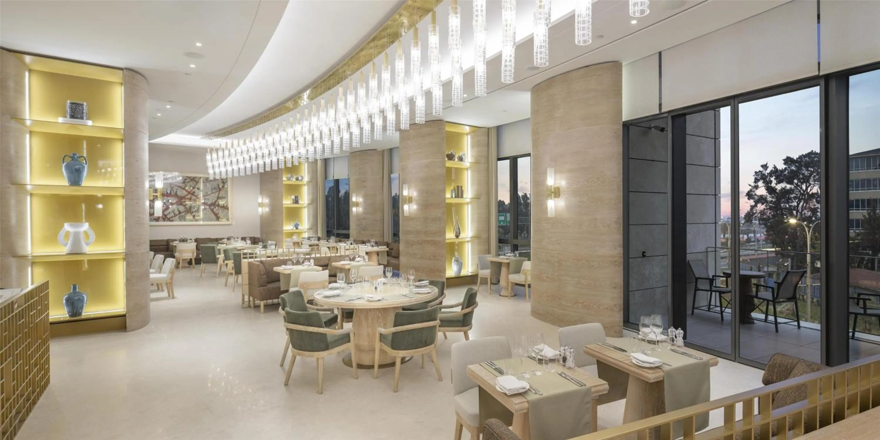 Restaurant/places to eat in Hyatt Regency Izmir IstinyePark