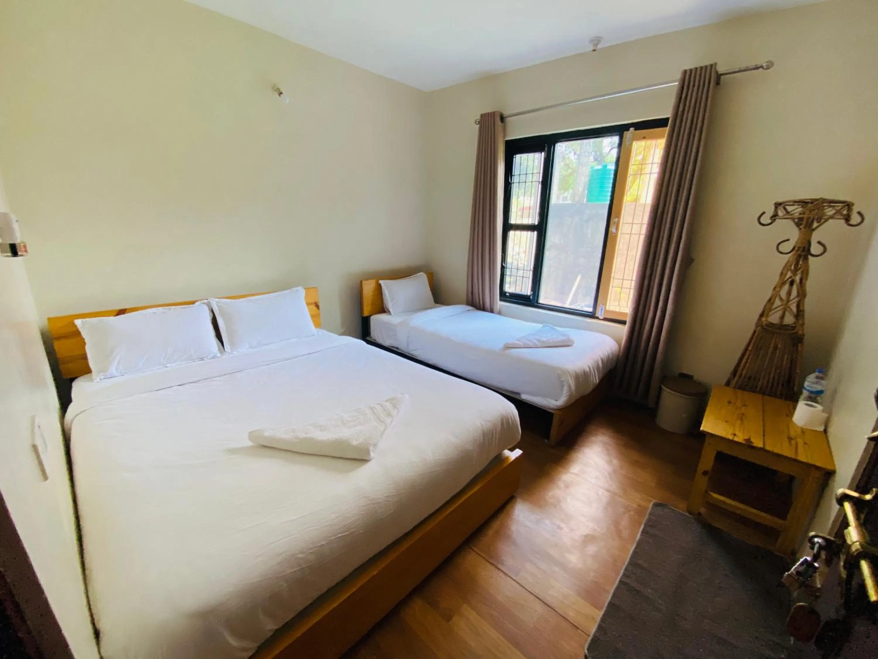 Bed in Hotel Aagaman - Best Family Hotel in Bandipur