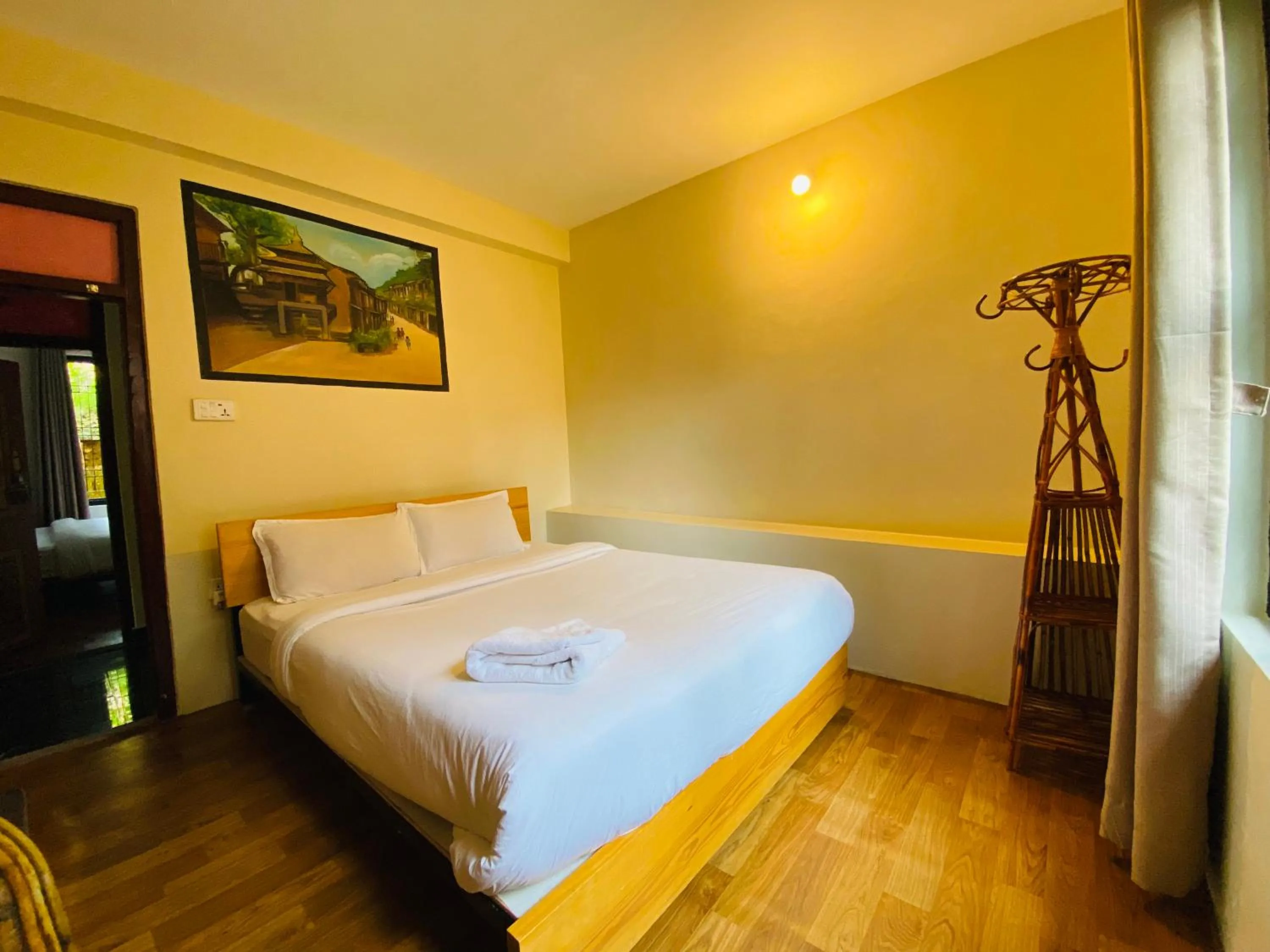 Bed in Hotel Aagaman - Best Family Hotel in Bandipur