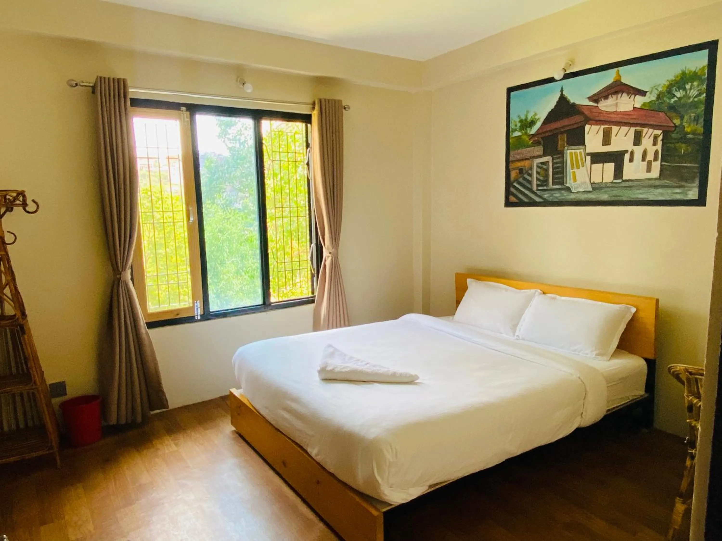 Bed in Hotel Aagaman - Best Family Hotel in Bandipur