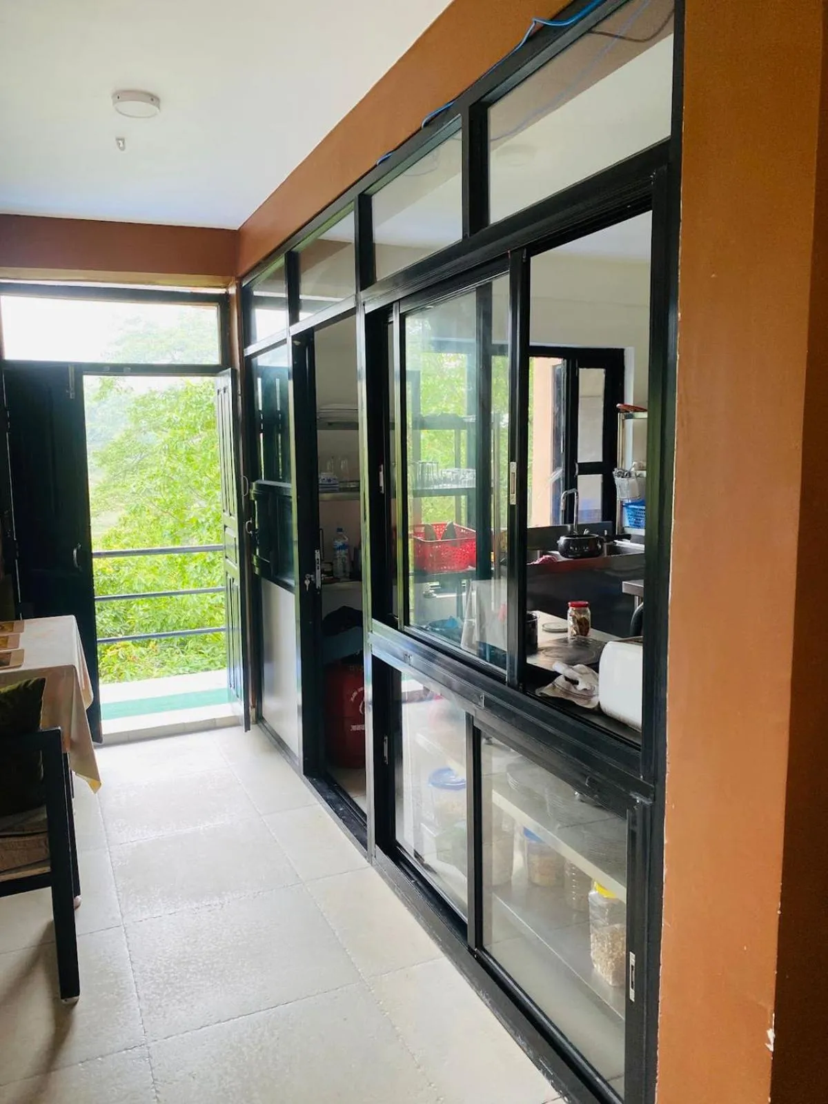 Kitchen or kitchenette in Hotel Aagaman - Best Family Hotel in Bandipur