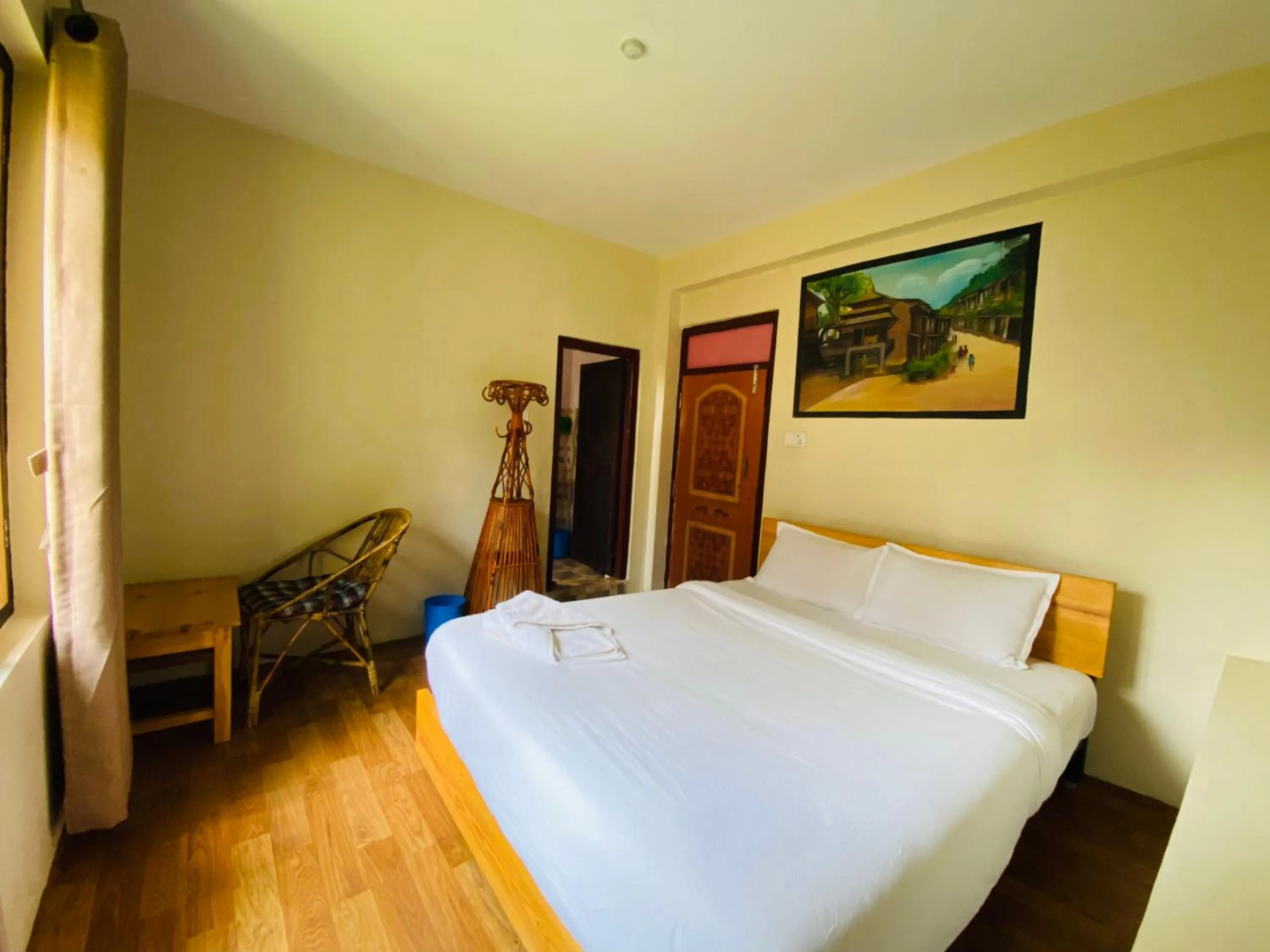 Bed in Hotel Aagaman - Best Family Hotel in Bandipur