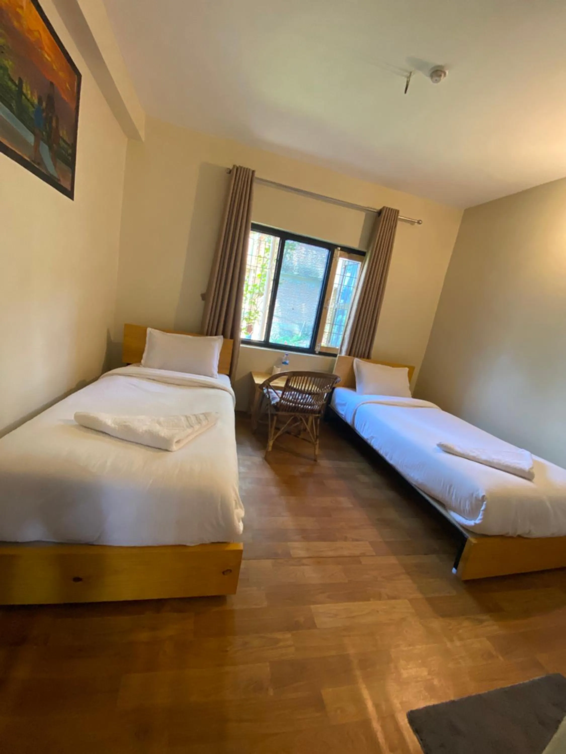 Bed in Hotel Aagaman - Best Family Hotel in Bandipur