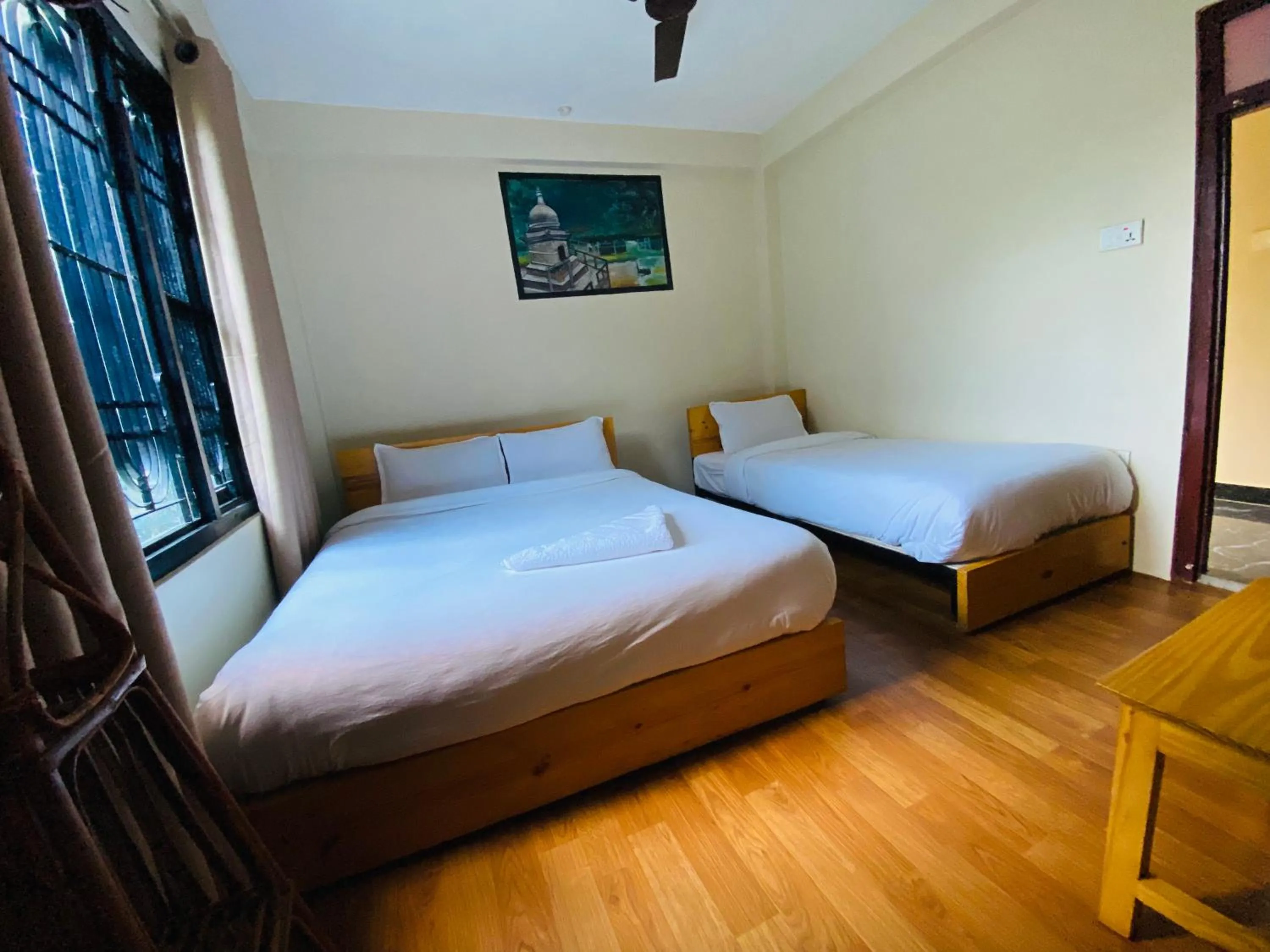 Bed in Hotel Aagaman - Best Family Hotel in Bandipur