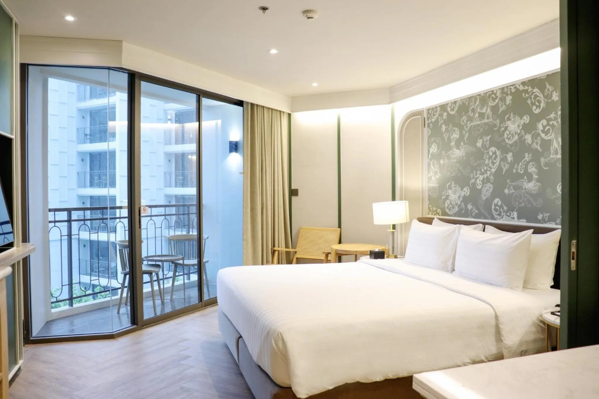 View (from property/room), Bed in The Quarter Chaophraya by UHG