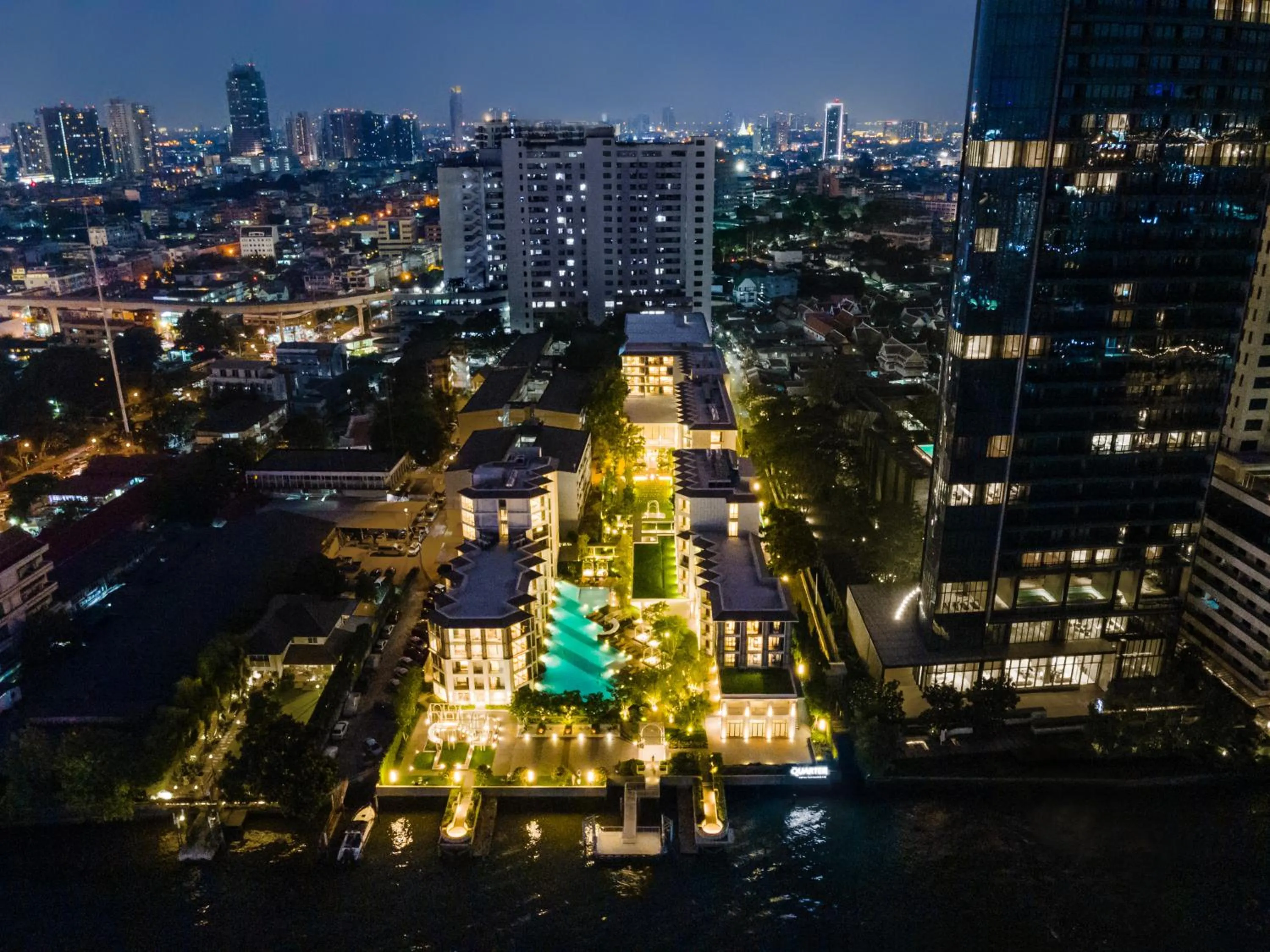 Property building in The Quarter Chaophraya by UHG