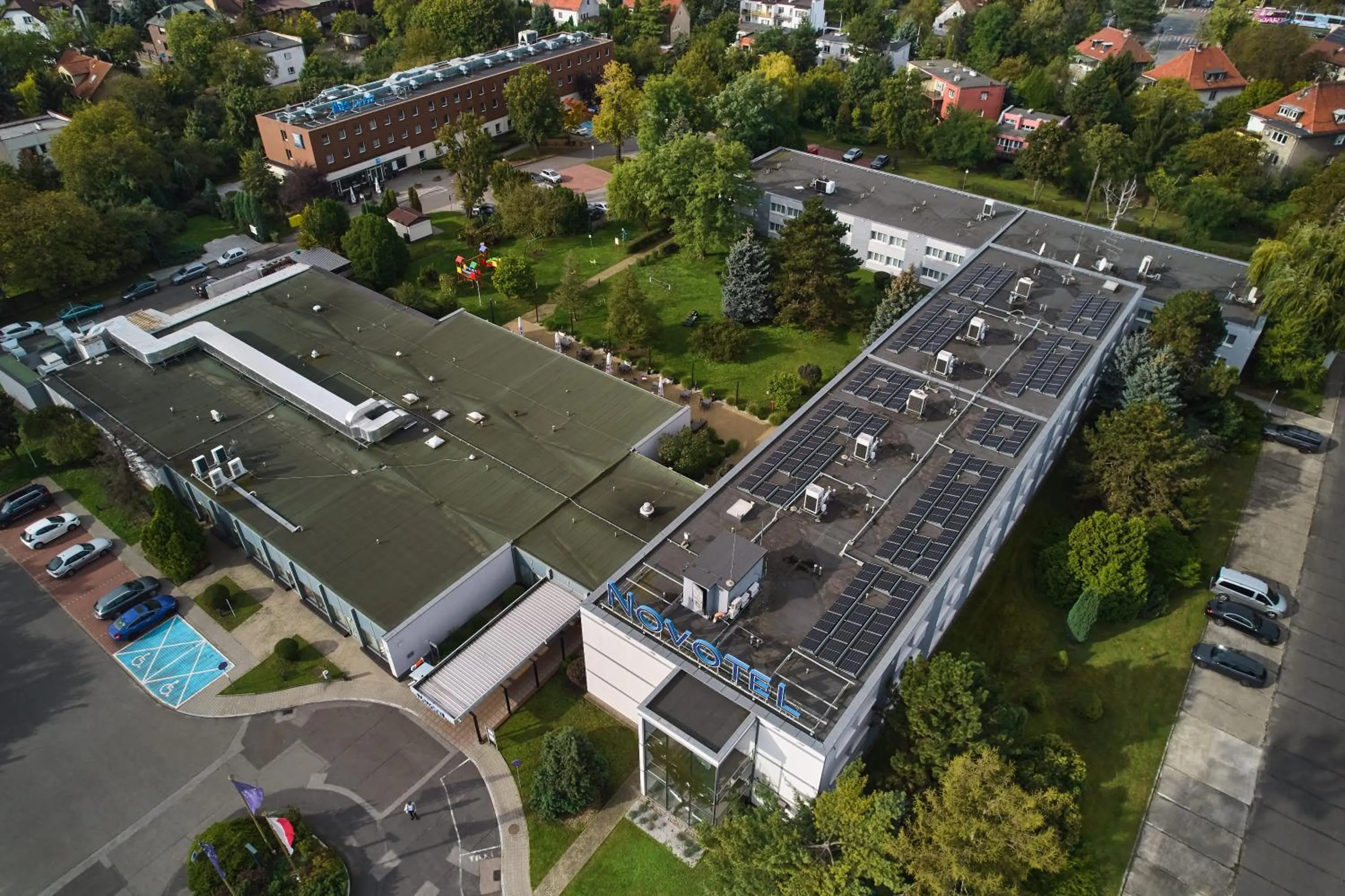 Property building in Novotel Wrocław City